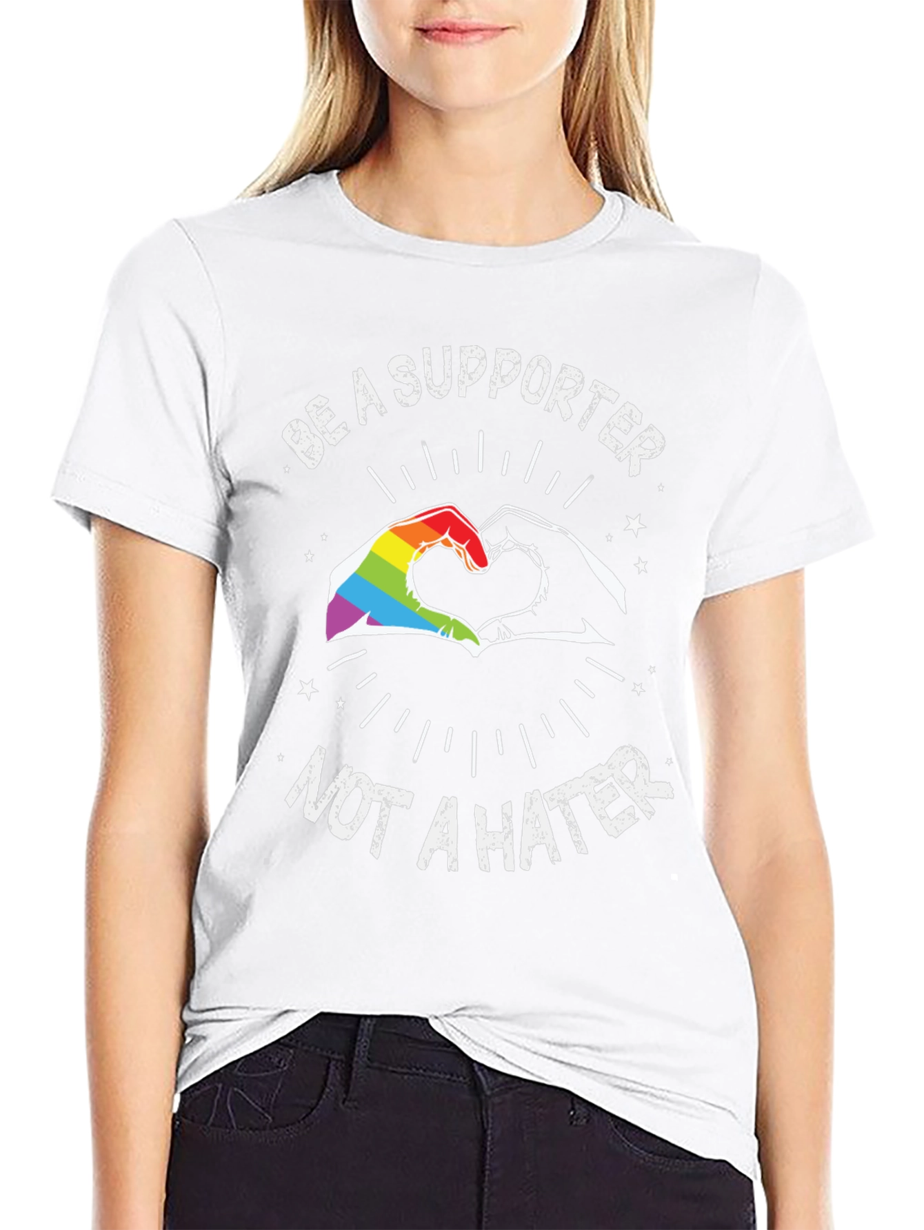 Be a Supporter Tee - LGBTQ+ Pride Shirt