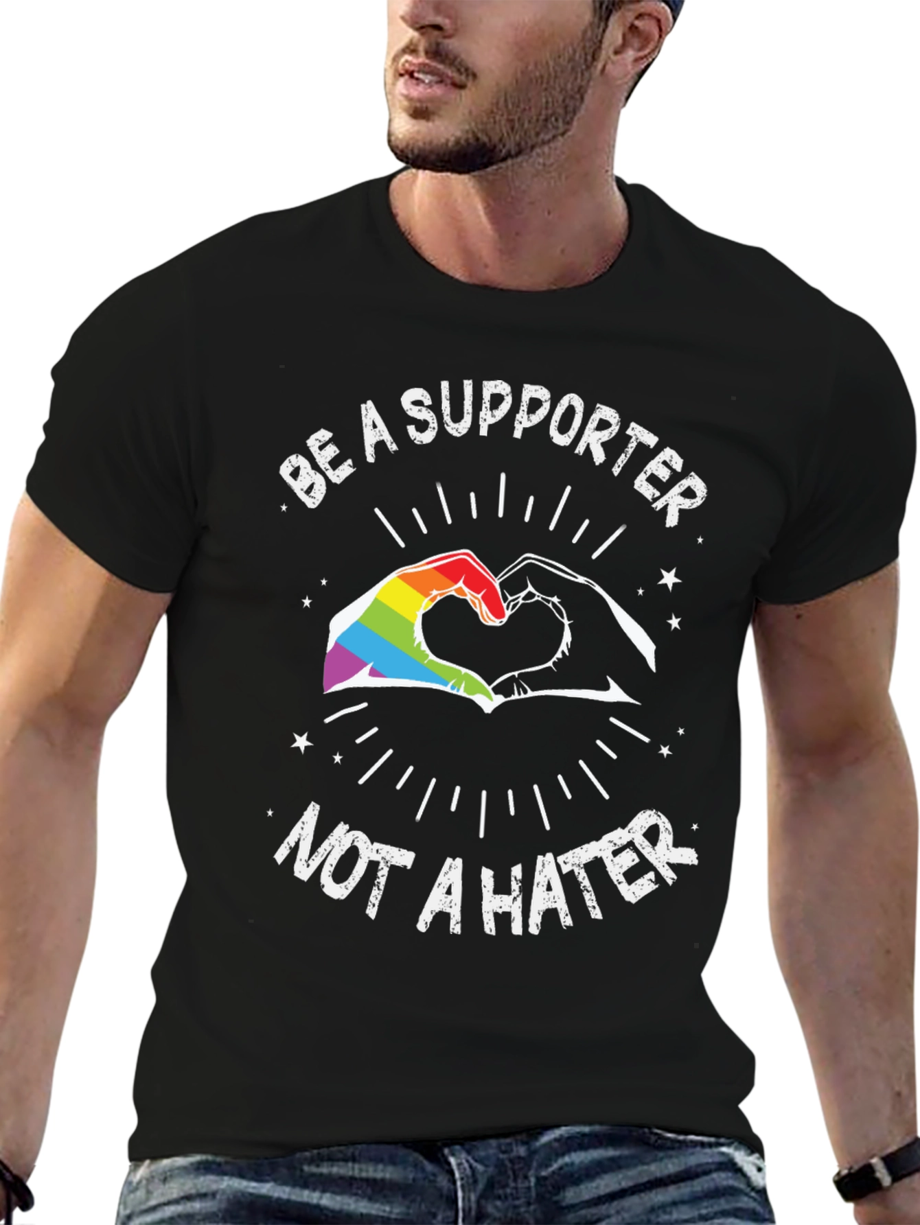 Be a Supporter Tee - LGBTQ+ Pride Shirt