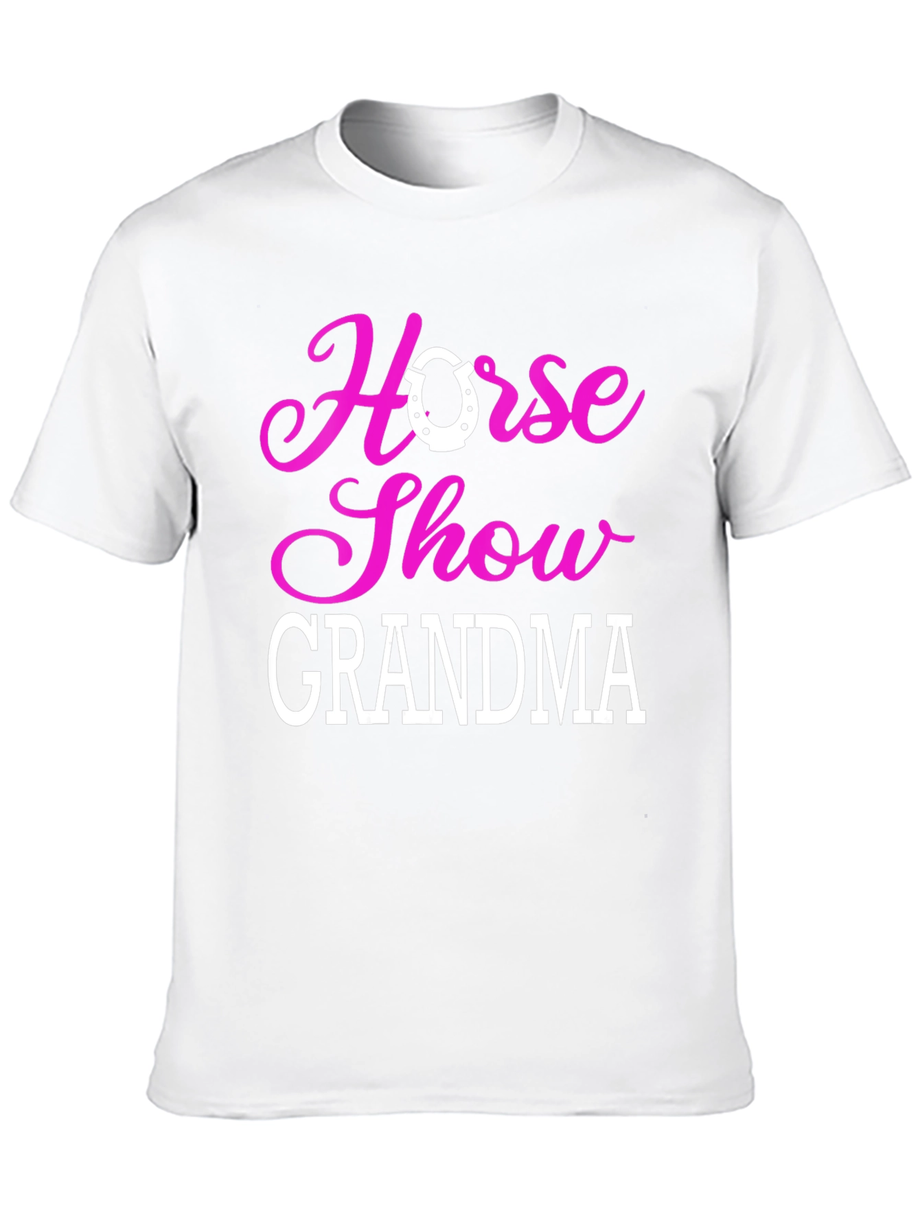 Horse Show Grandma T-Shirt - Equestrian Gift