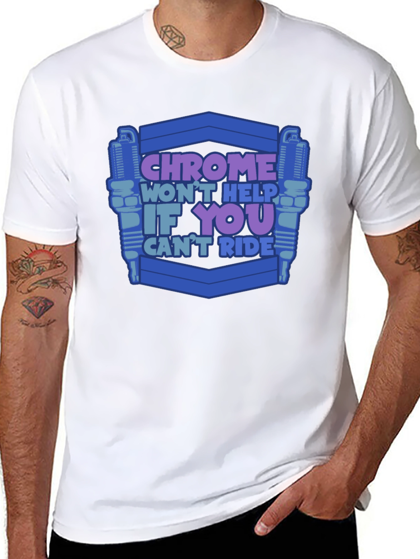 Chrome Wont Help If You Cant Ride T-Shirt