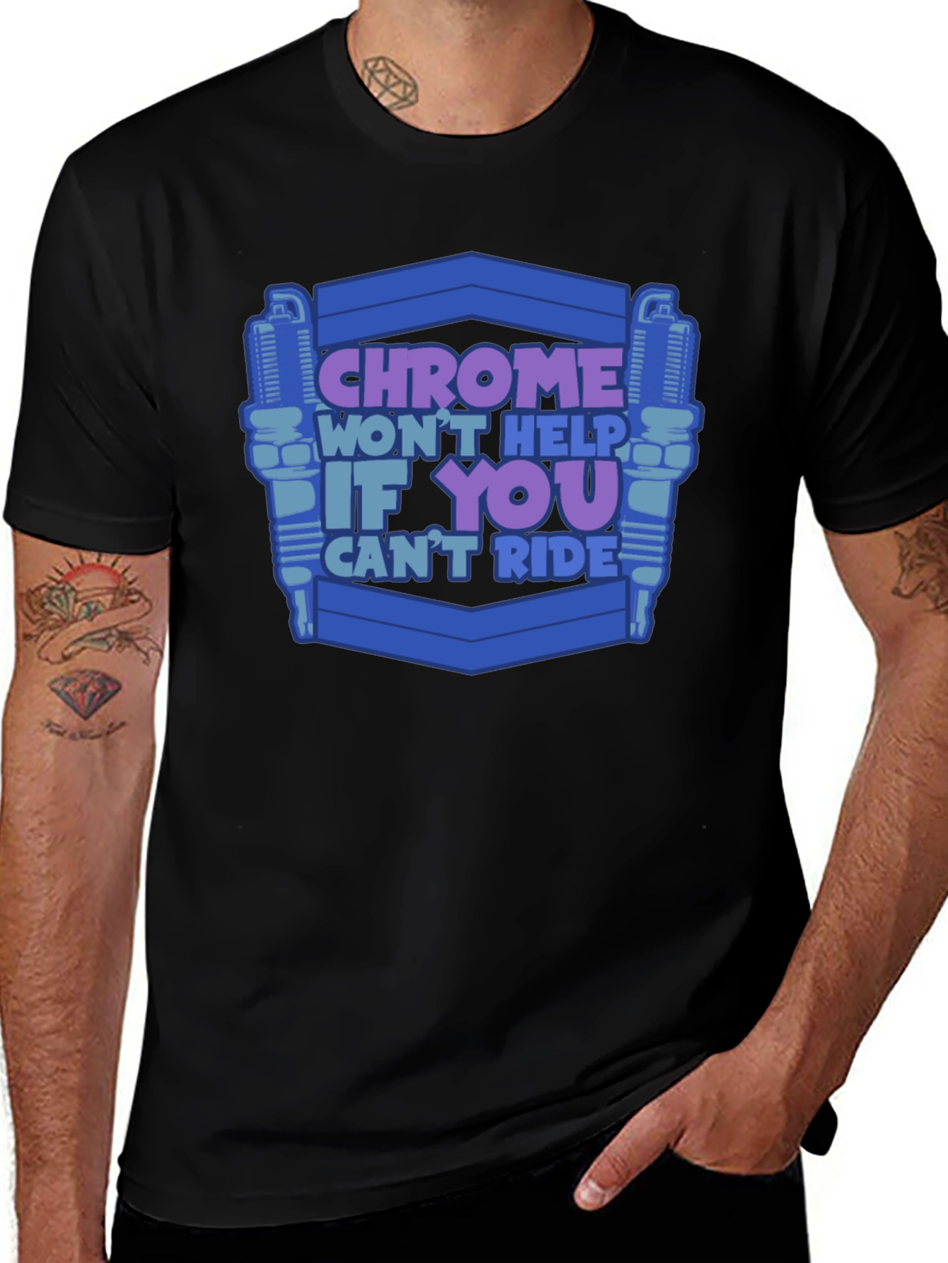 Chrome Wont Help If You Cant Ride T-Shirt