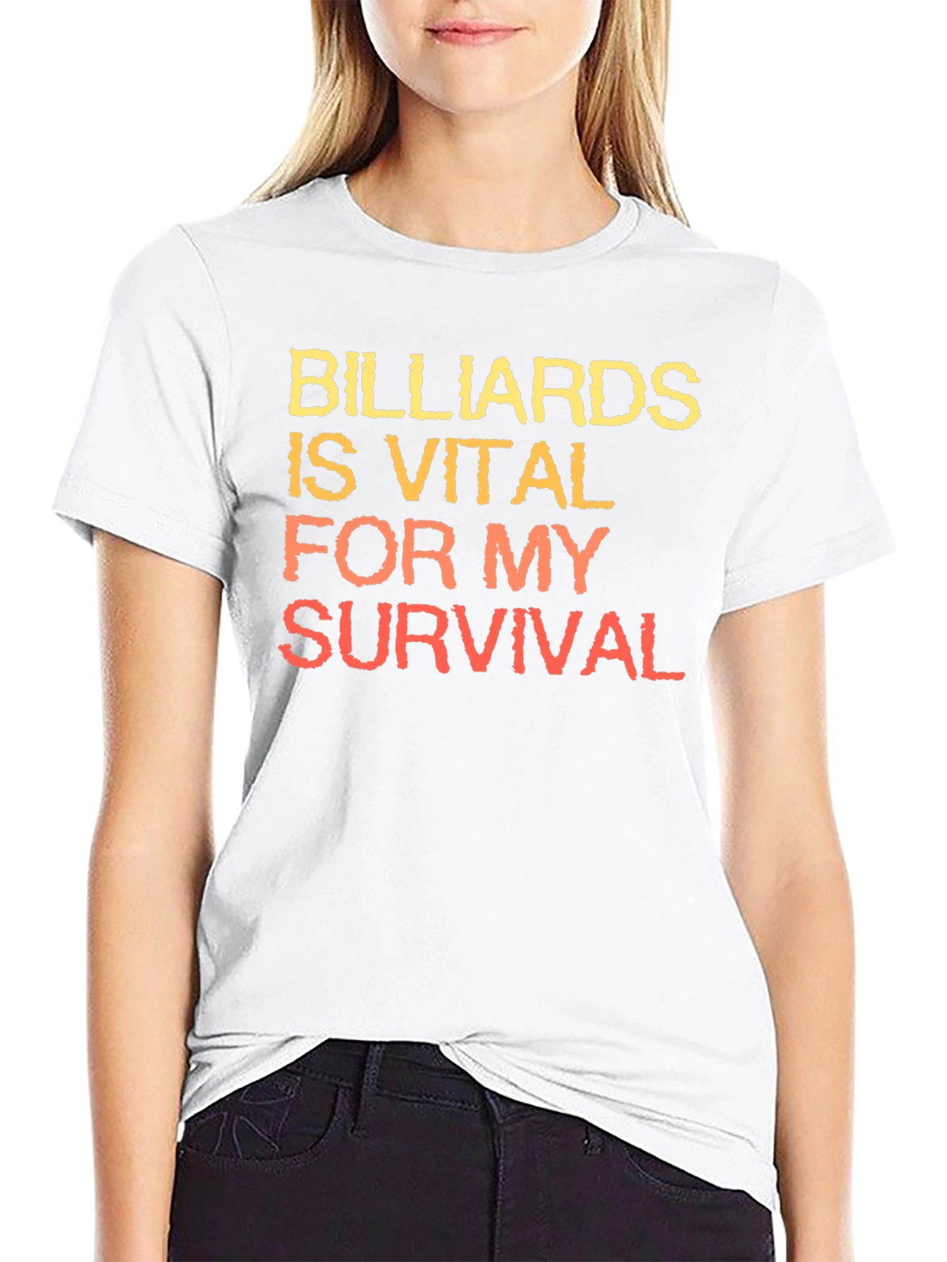 Billiards is Vital for My Survival T-Shirt