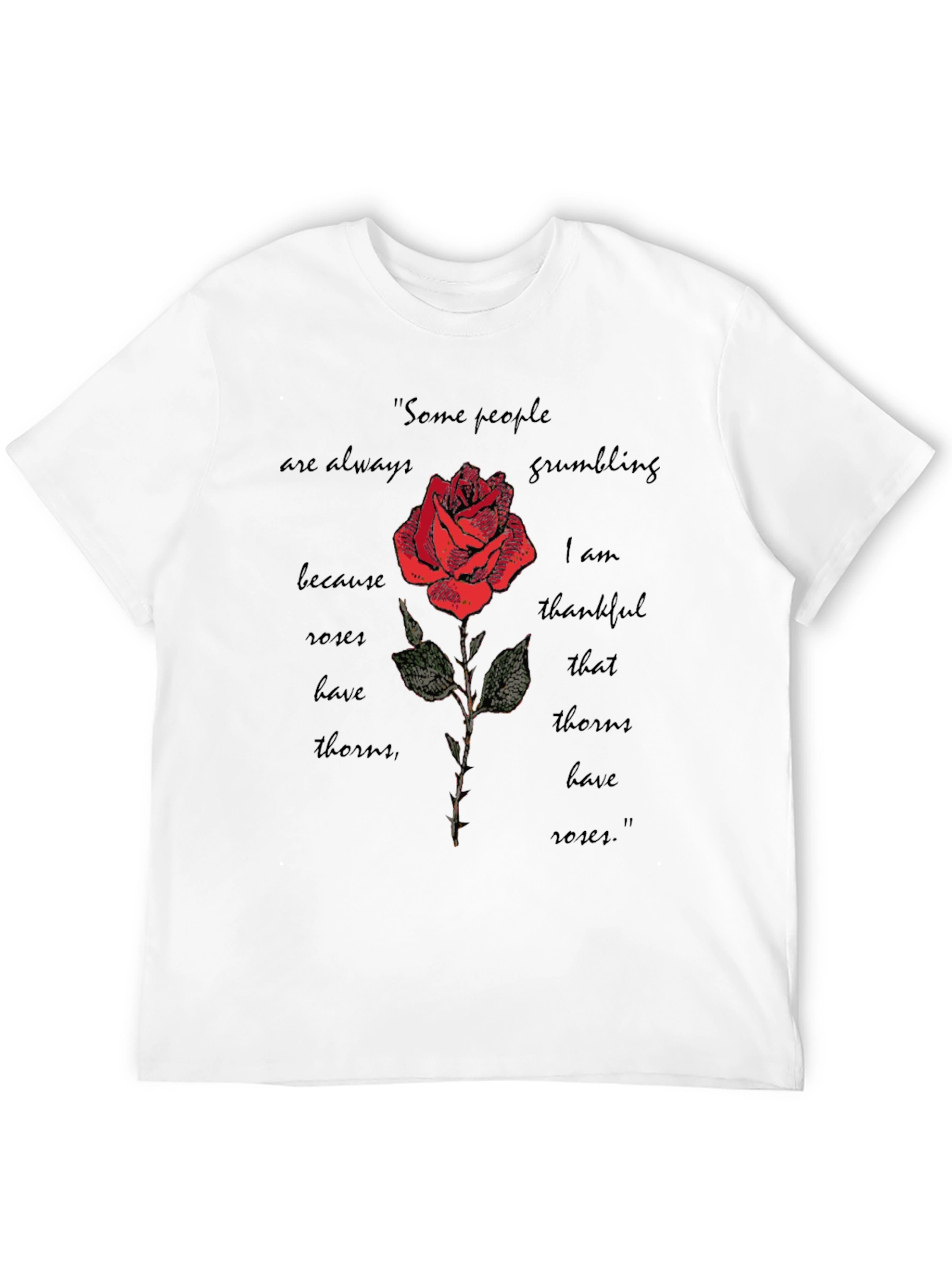 Roses and Thorns Graphic T-Shirt