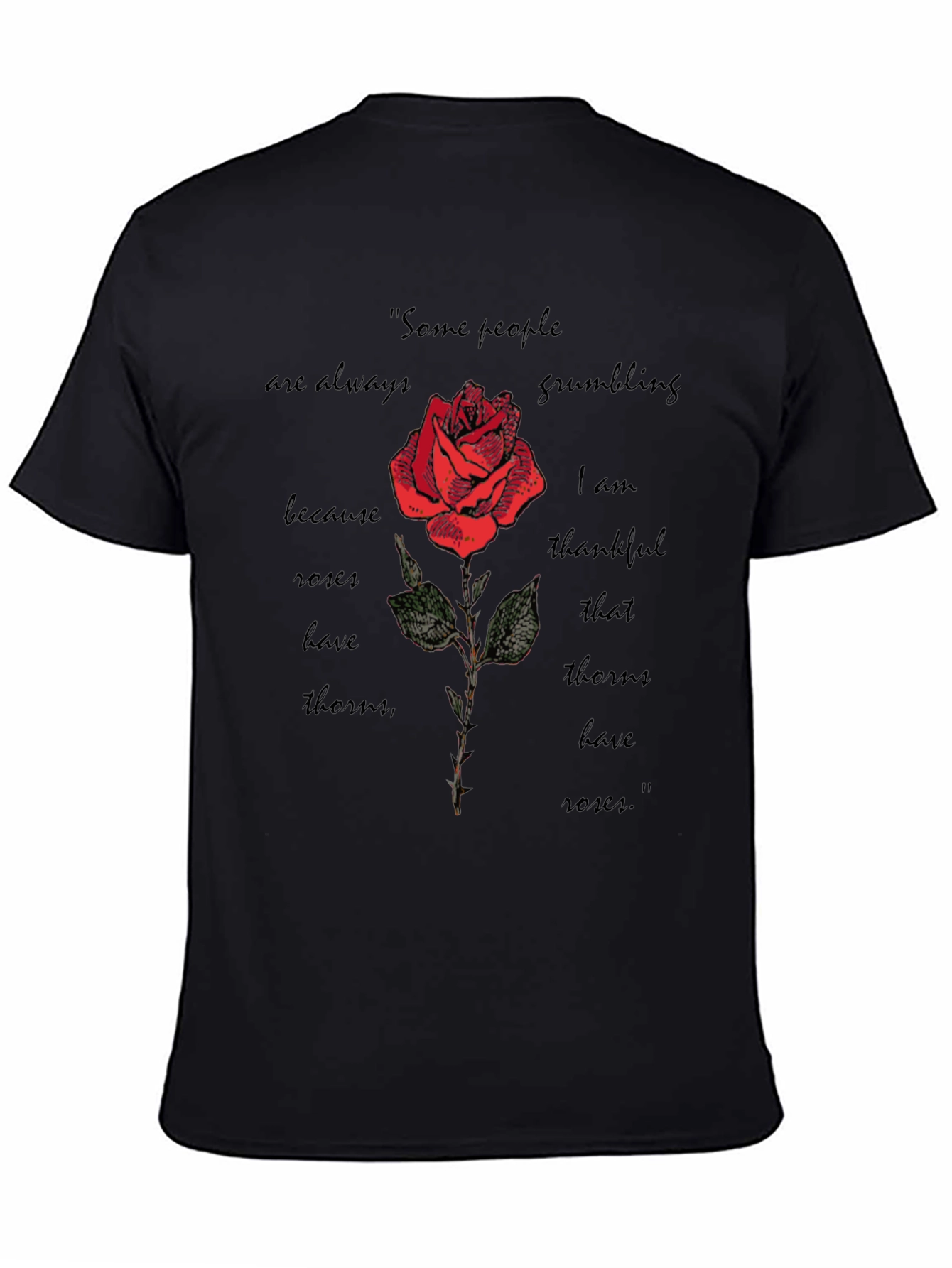 Roses and Thorns Graphic T-Shirt