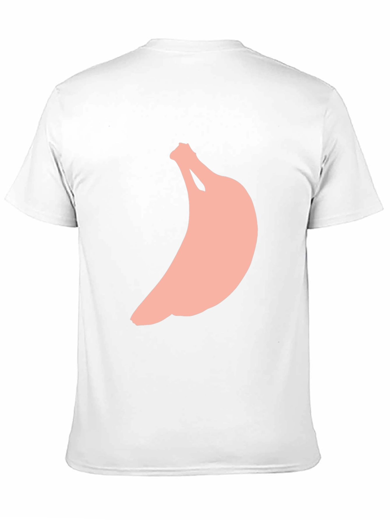 Mens Black T-Shirt with Banana Graphic