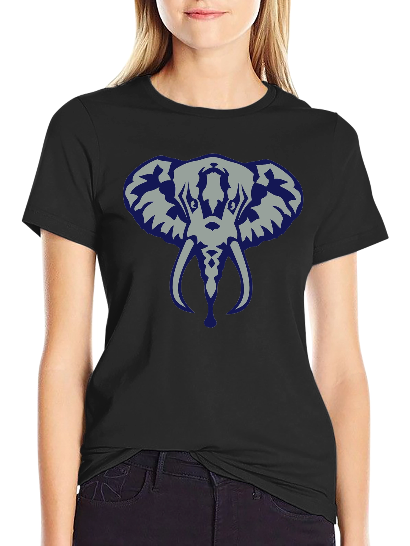 Elephant Graphic Tee - Unisex Cotton T-Shirt