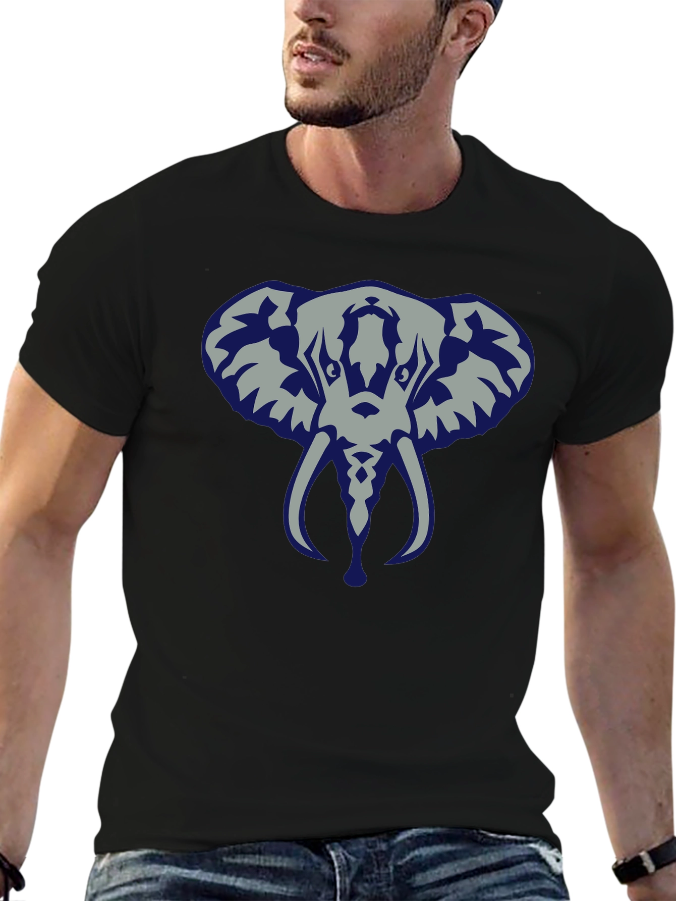 Elephant Graphic Tee - Unisex Cotton T-Shirt