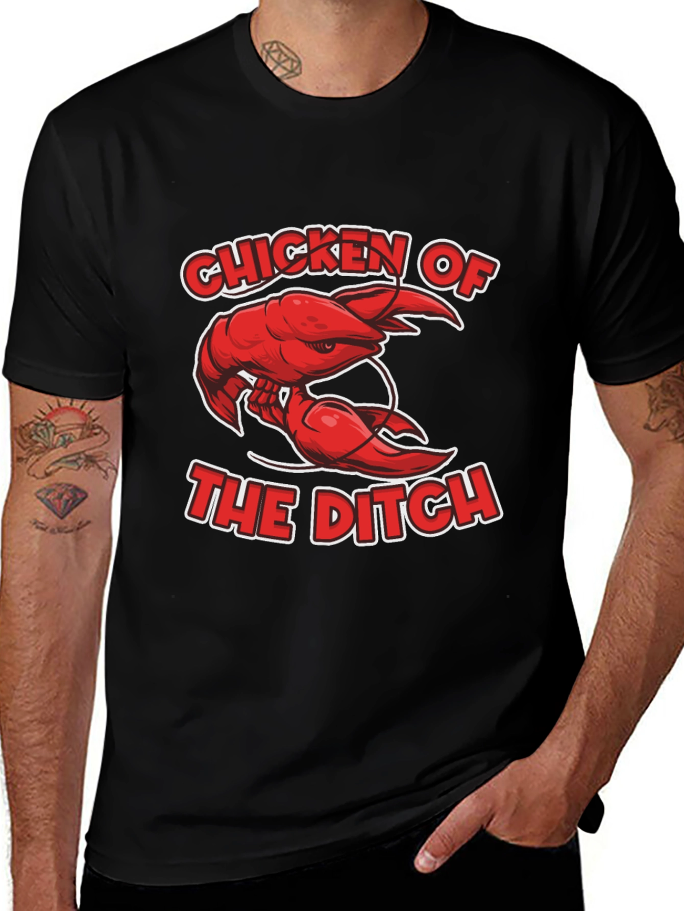 Chicken of the Ditch Graphic T-Shirt