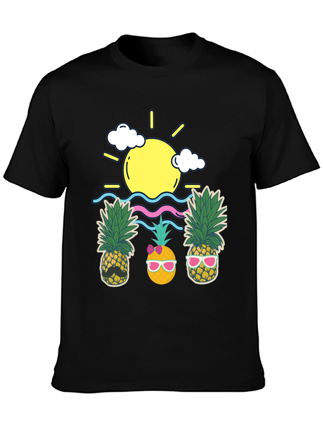 Summer Pineapple Graphic Tee