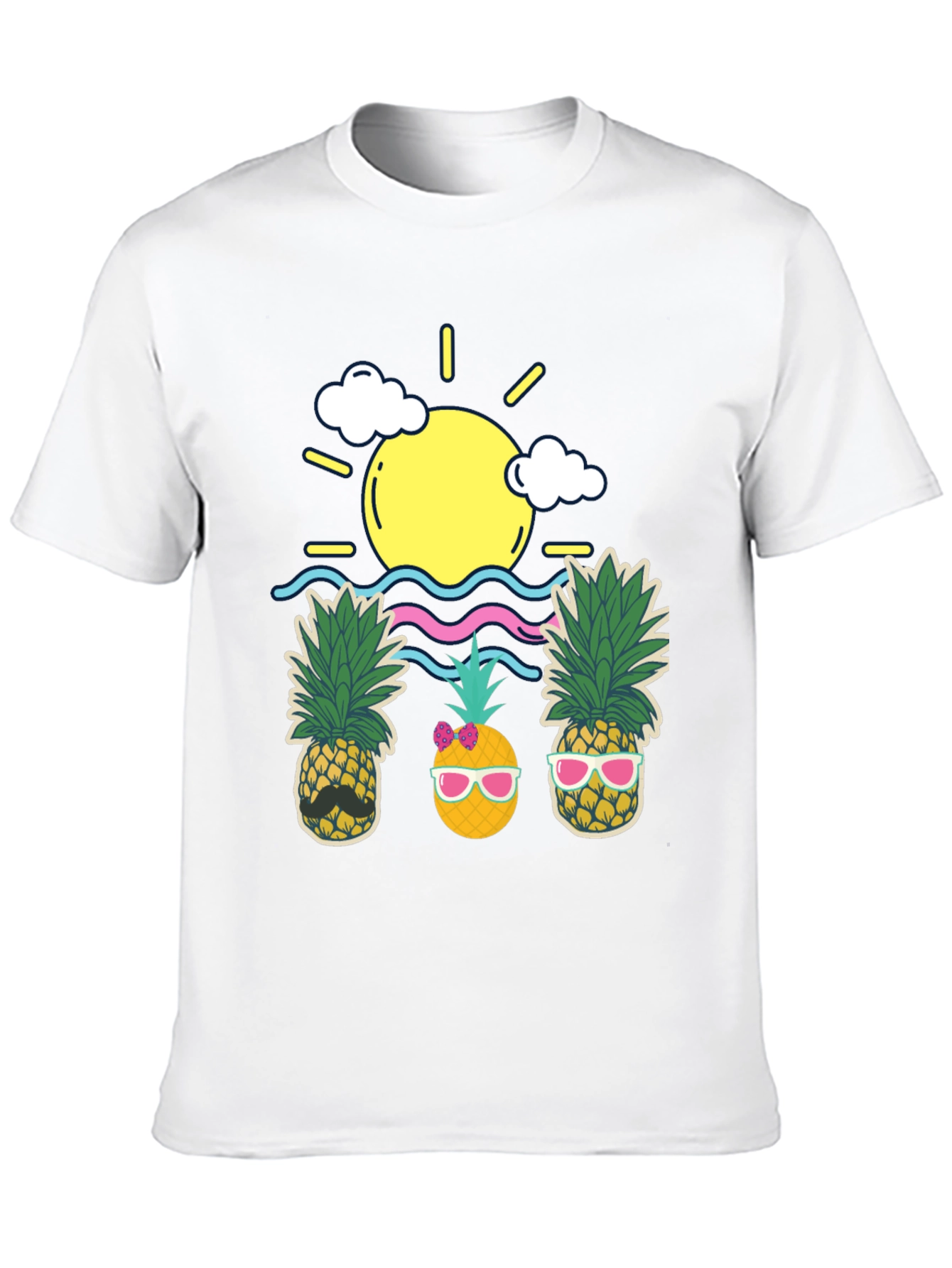 Summer Pineapple Graphic Tee