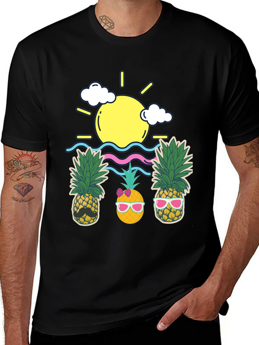 Summer Pineapple Graphic Tee