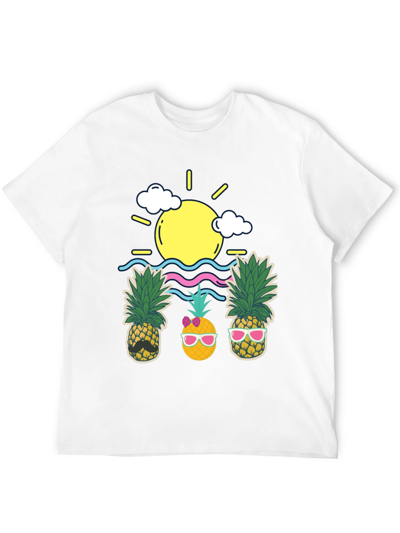 Summer Pineapple Graphic Tee