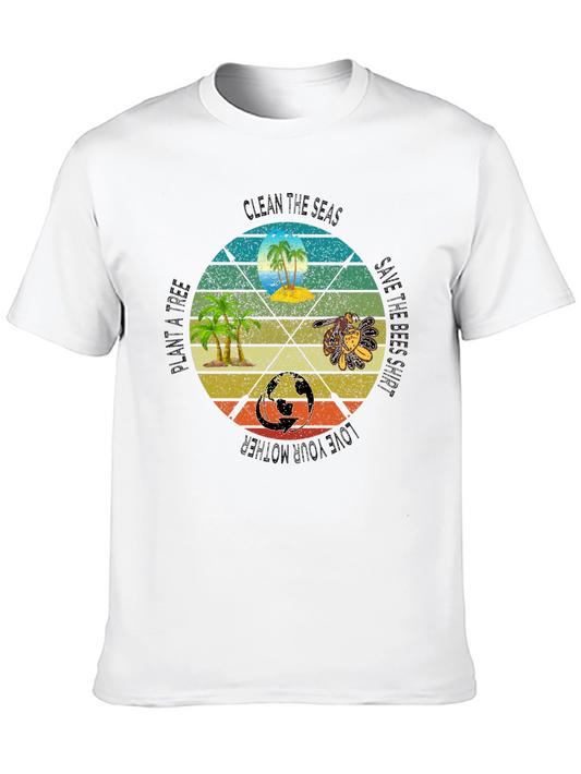 Eco-Friendly Graphic T-Shirt: Save the Planet Tee
