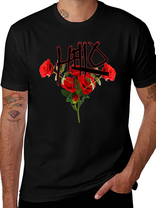 Floral Graphic Tee - HELLX