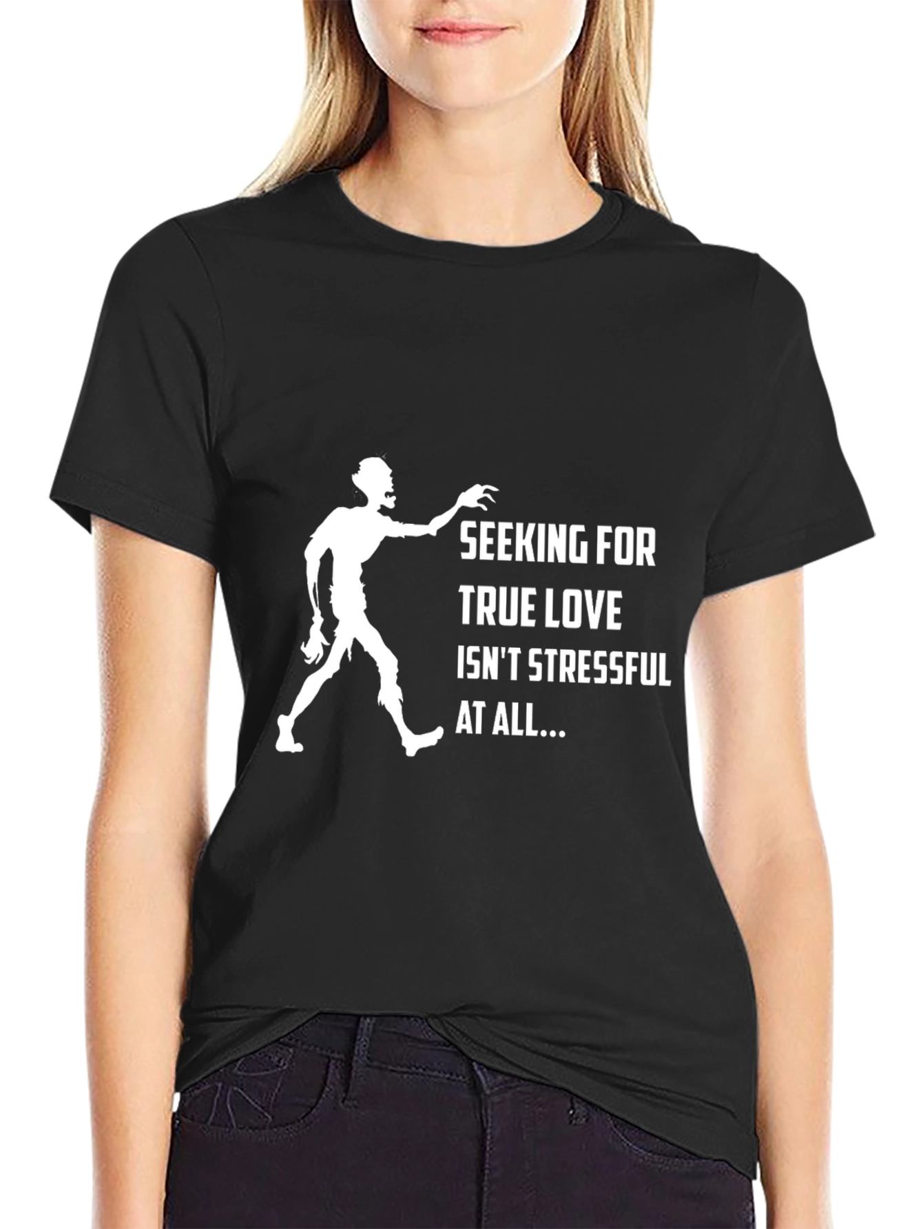 Zombie Love T-Shirt - Seeking True Love