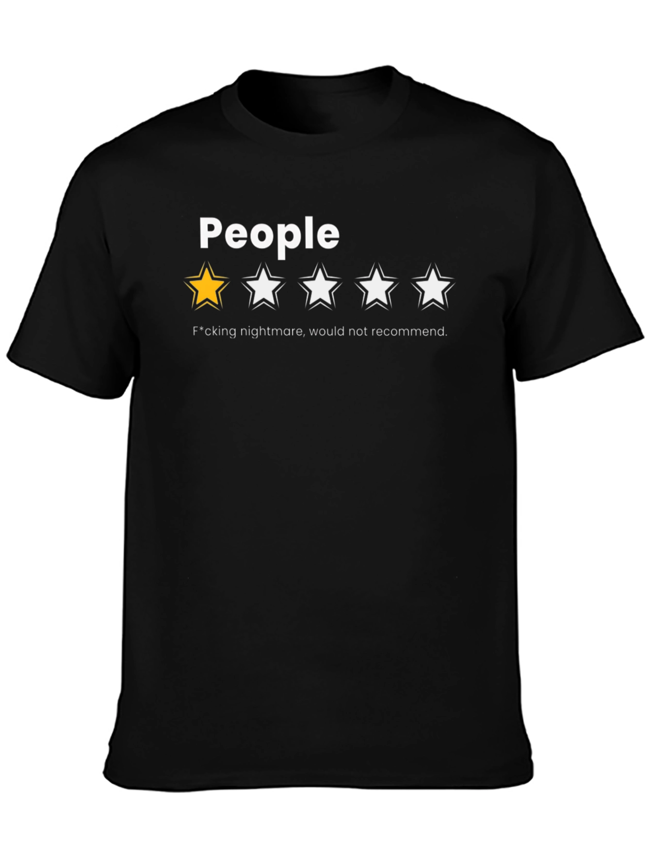 People: 1-Star Review Graphic T-Shirt
