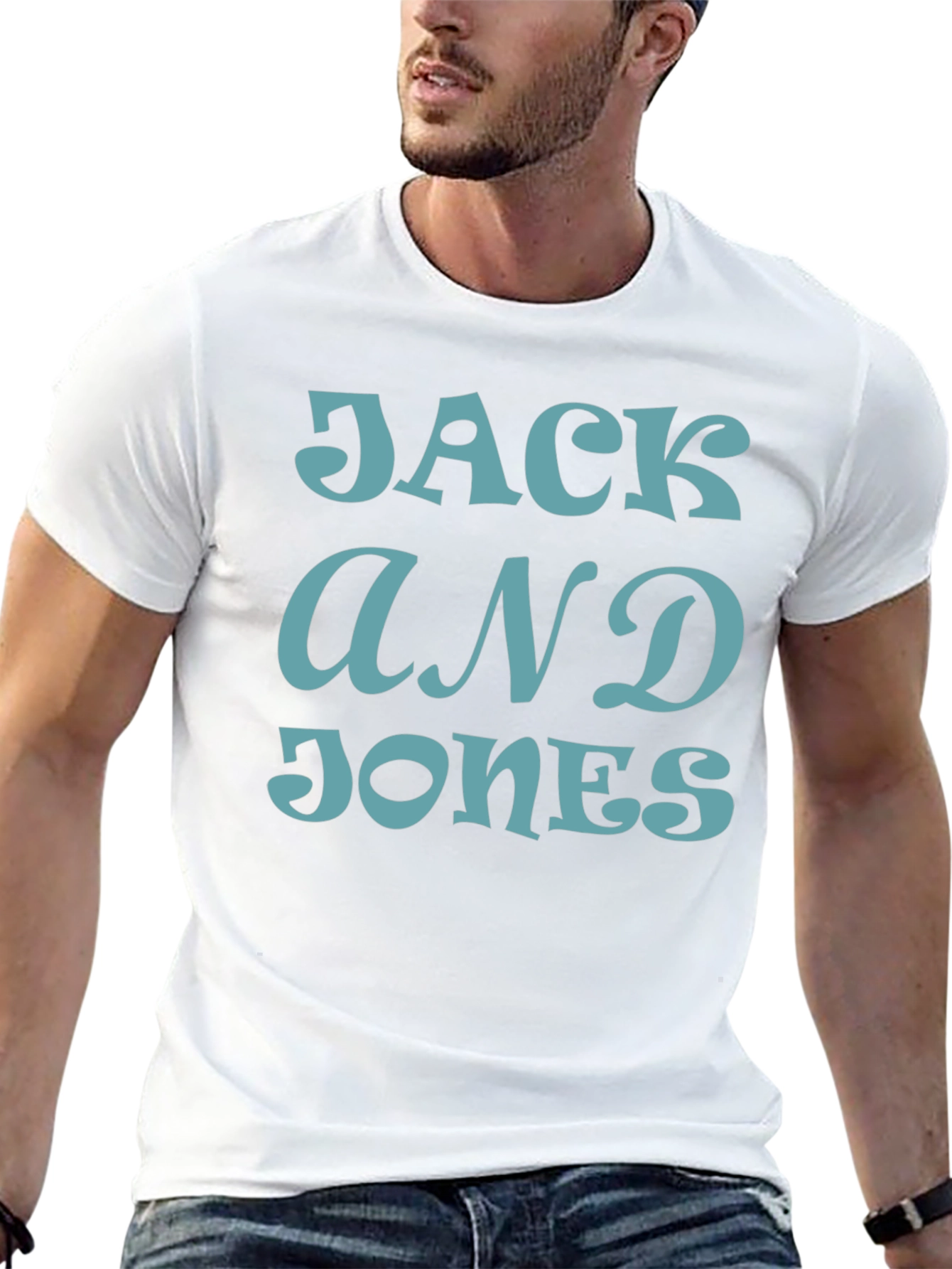 Jack and Jones Mens Graphic T-Shirt