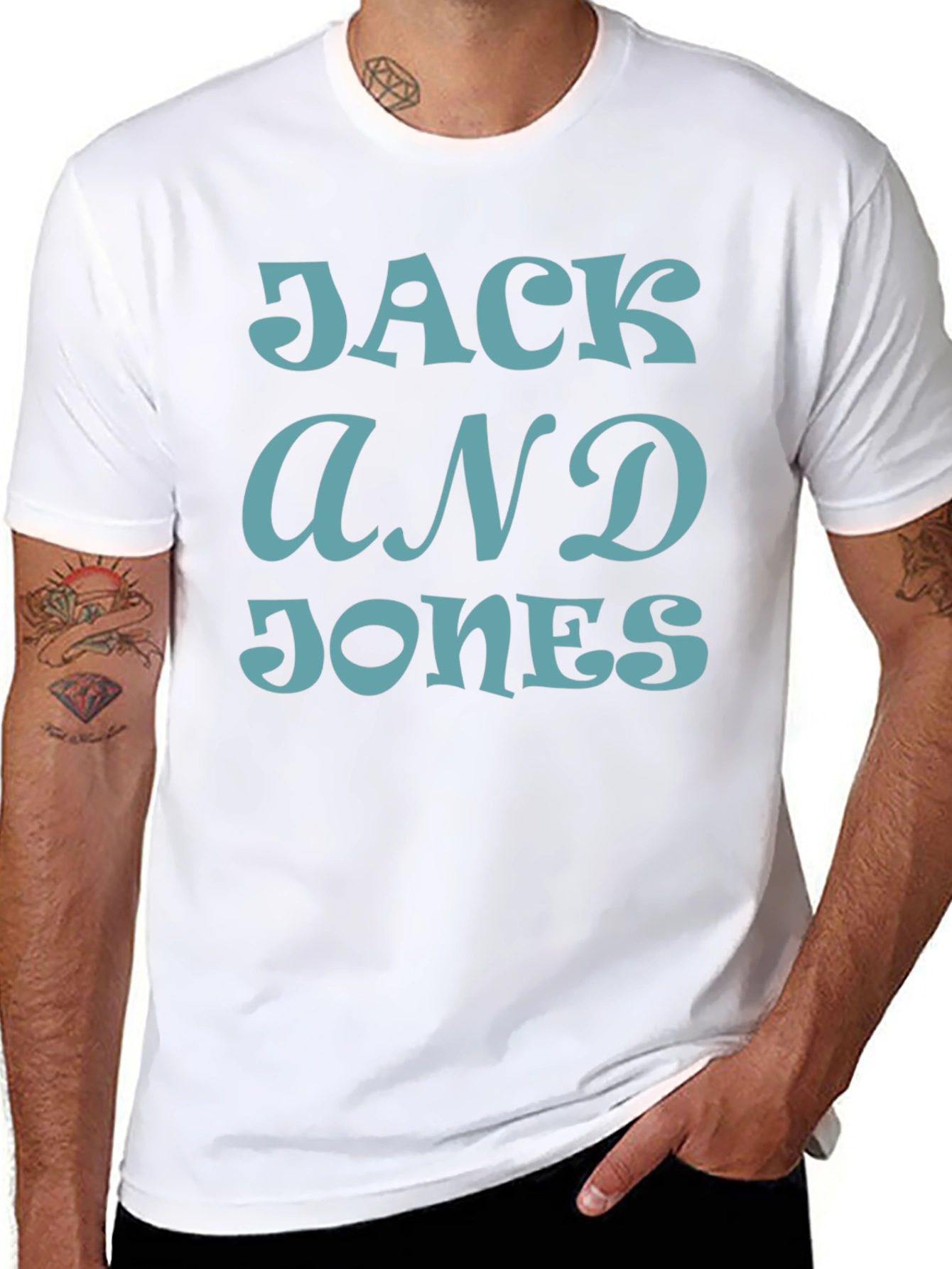 Jack and Jones Mens Graphic T-Shirt
