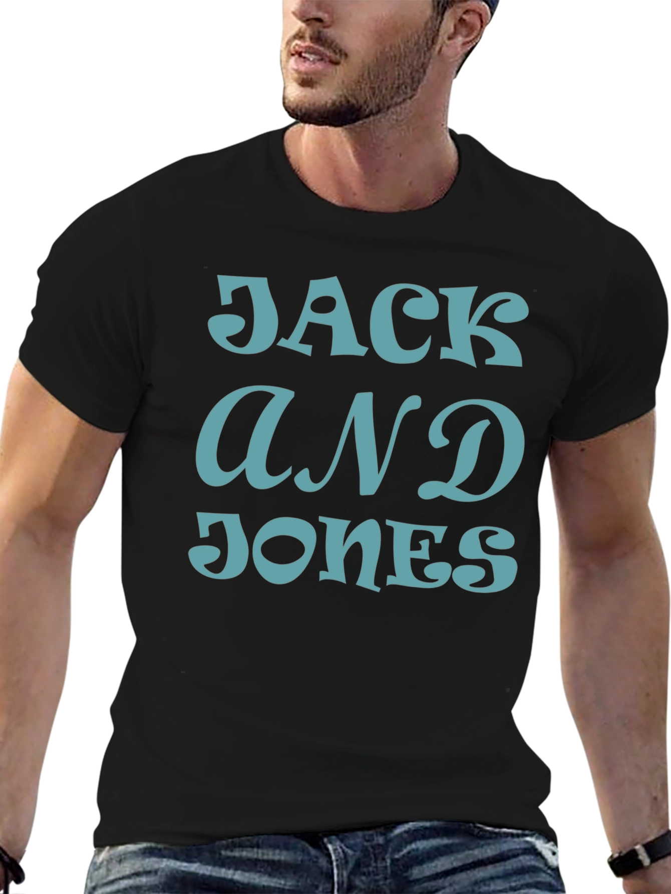 Jack and Jones Mens Graphic T-Shirt
