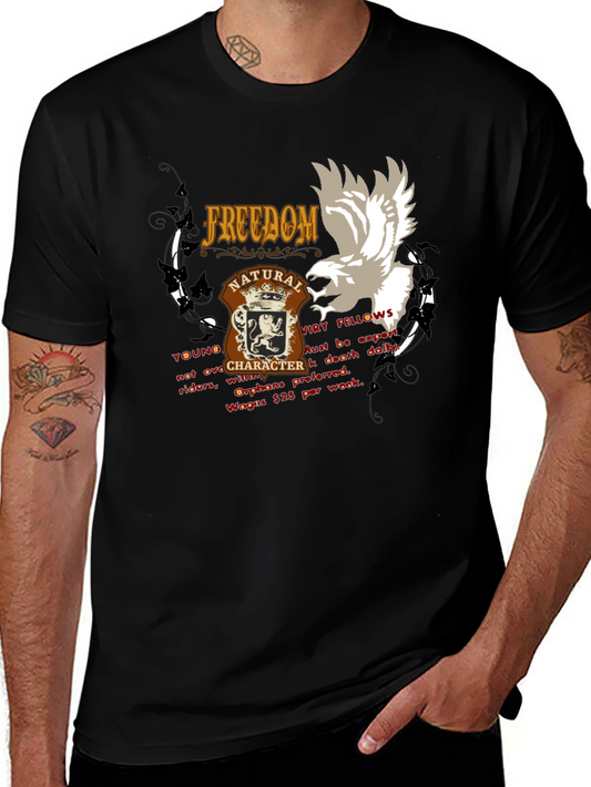 Freedom Natural Character T-Shirt