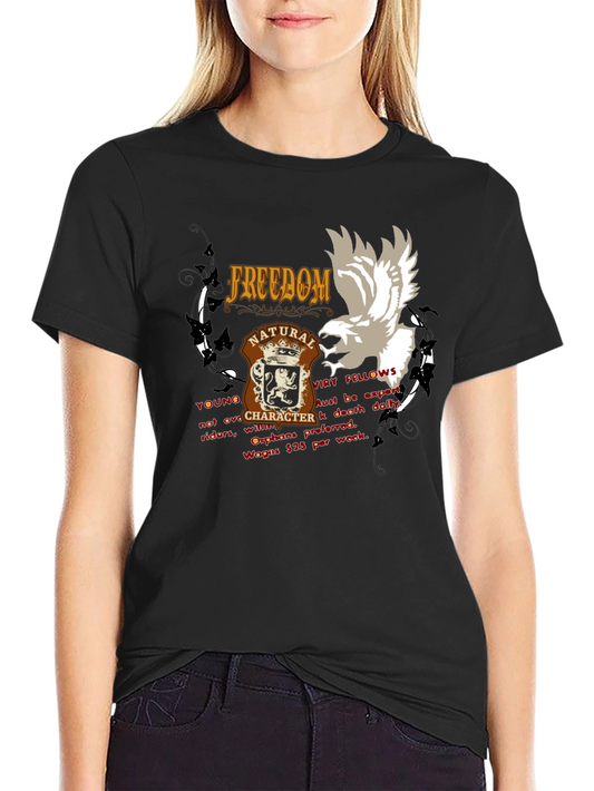 Freedom Natural Character T-Shirt