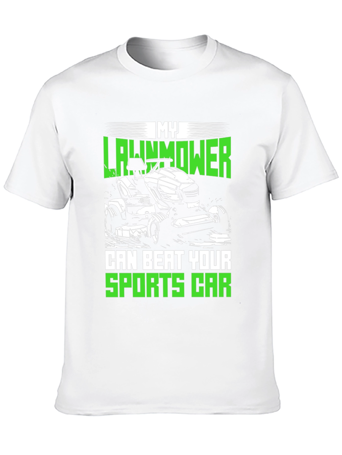 My Lawnmower Can Beat Your Sports Car T-Shirt