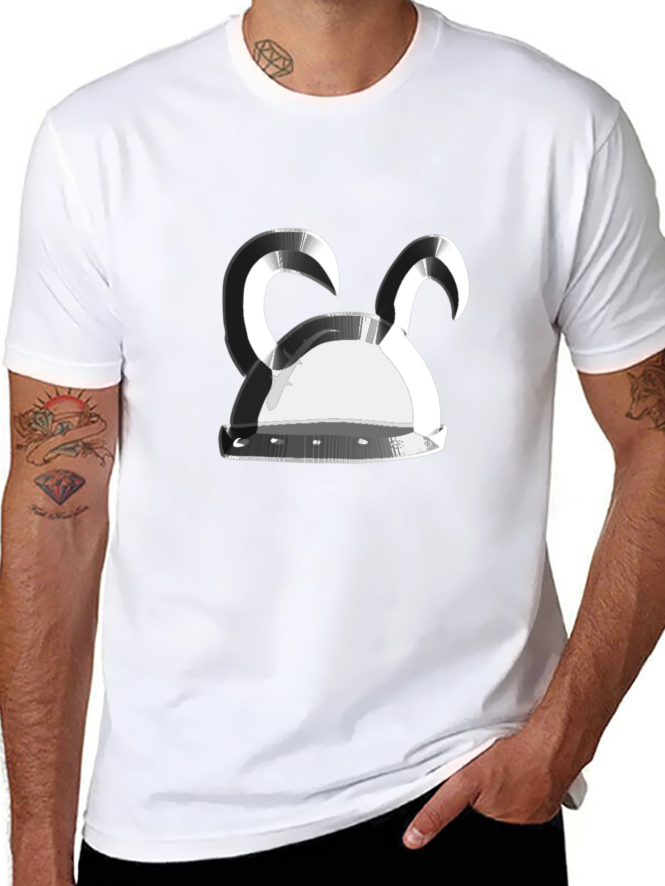Kettle Graphic Tee - Black Short Sleeve T-Shirt