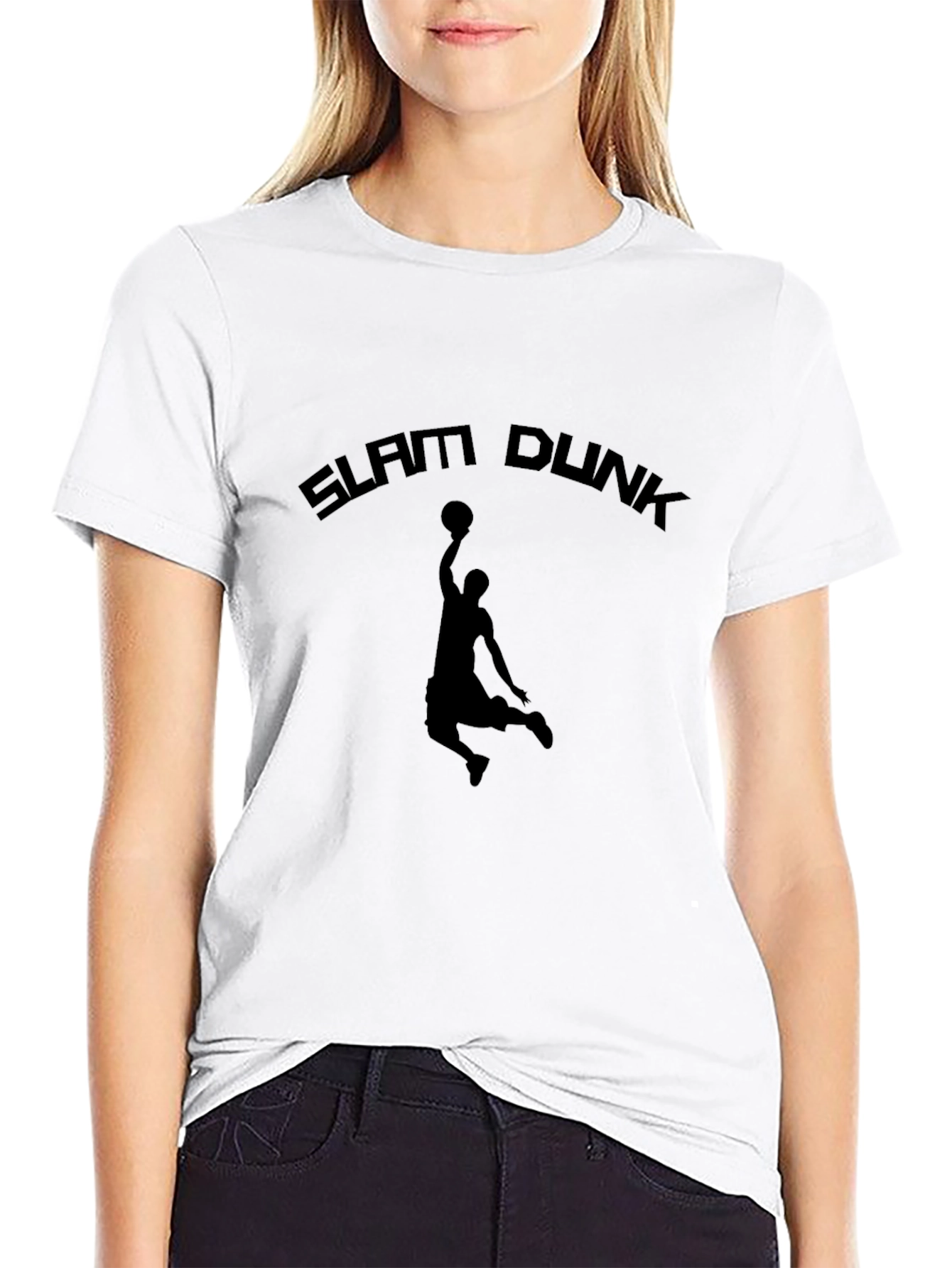 Slam Dunk Black Graphic T-Shirt