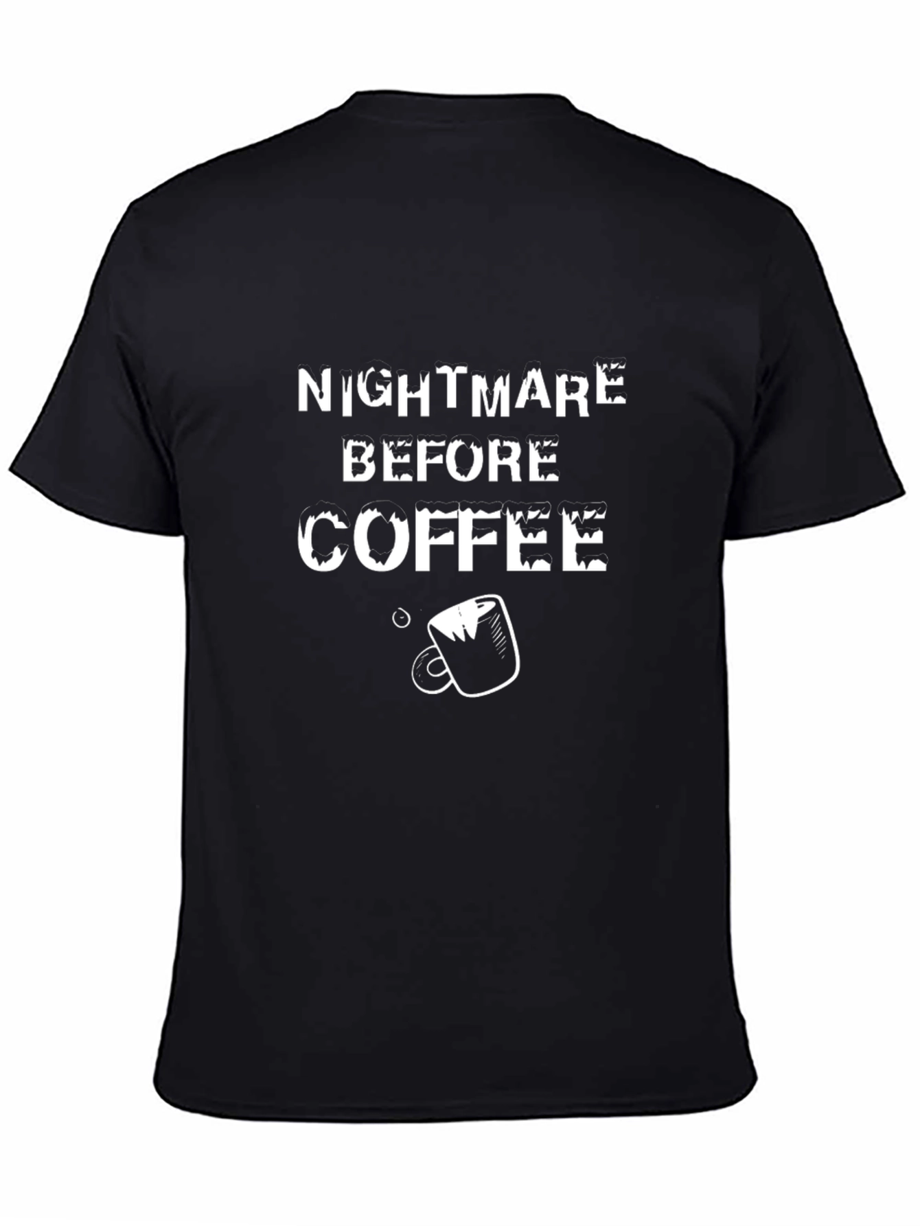 Nightmare Before Coffee Graphic T-Shirt