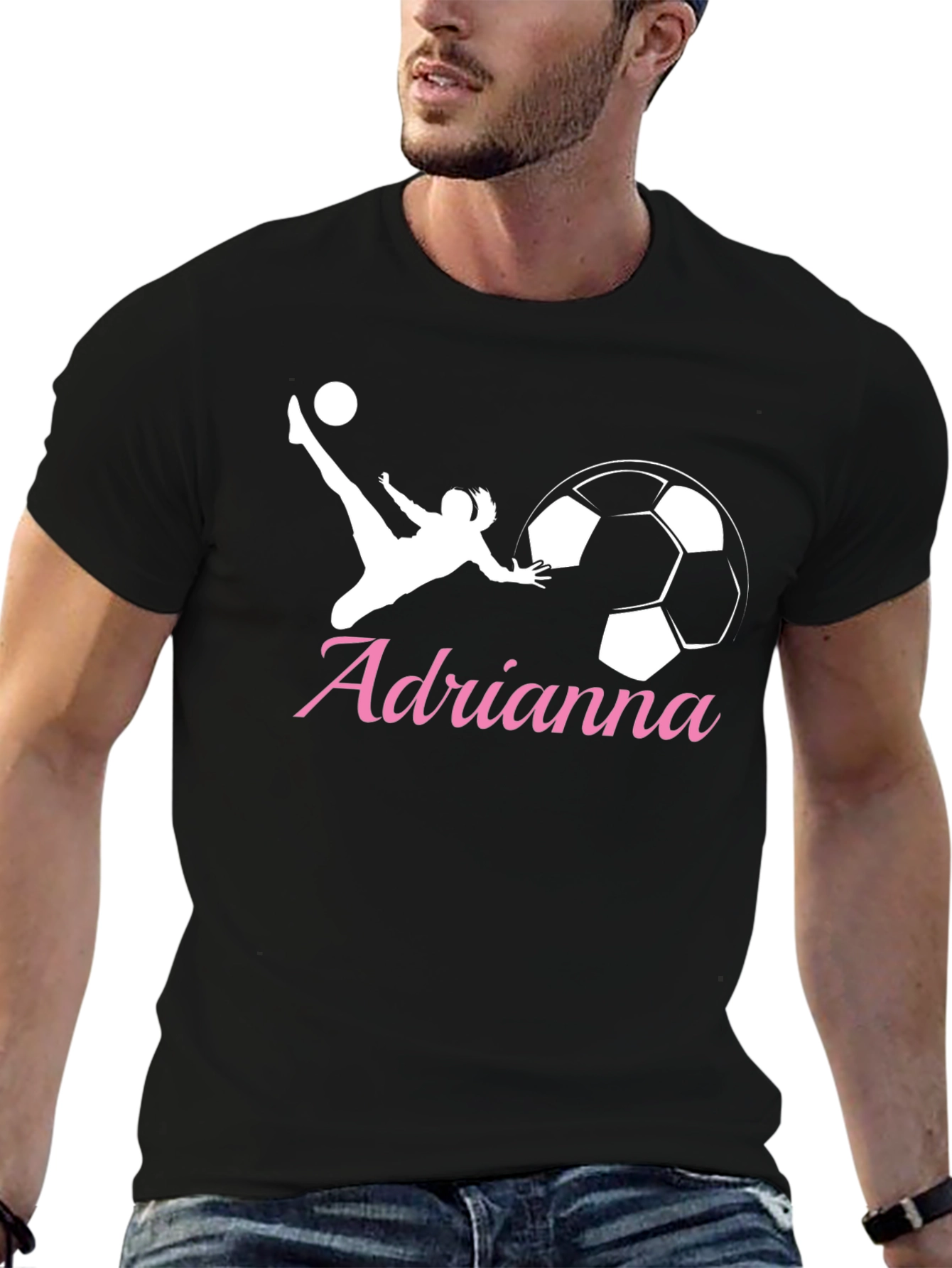 Personalized Soccer T-Shirt - Adrianna
