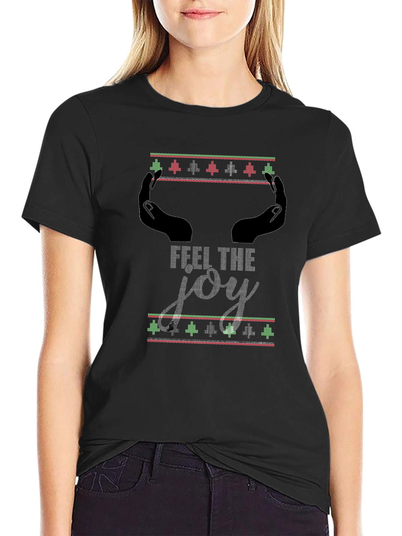 Festive Feel the Joy Christmas T-Shirt