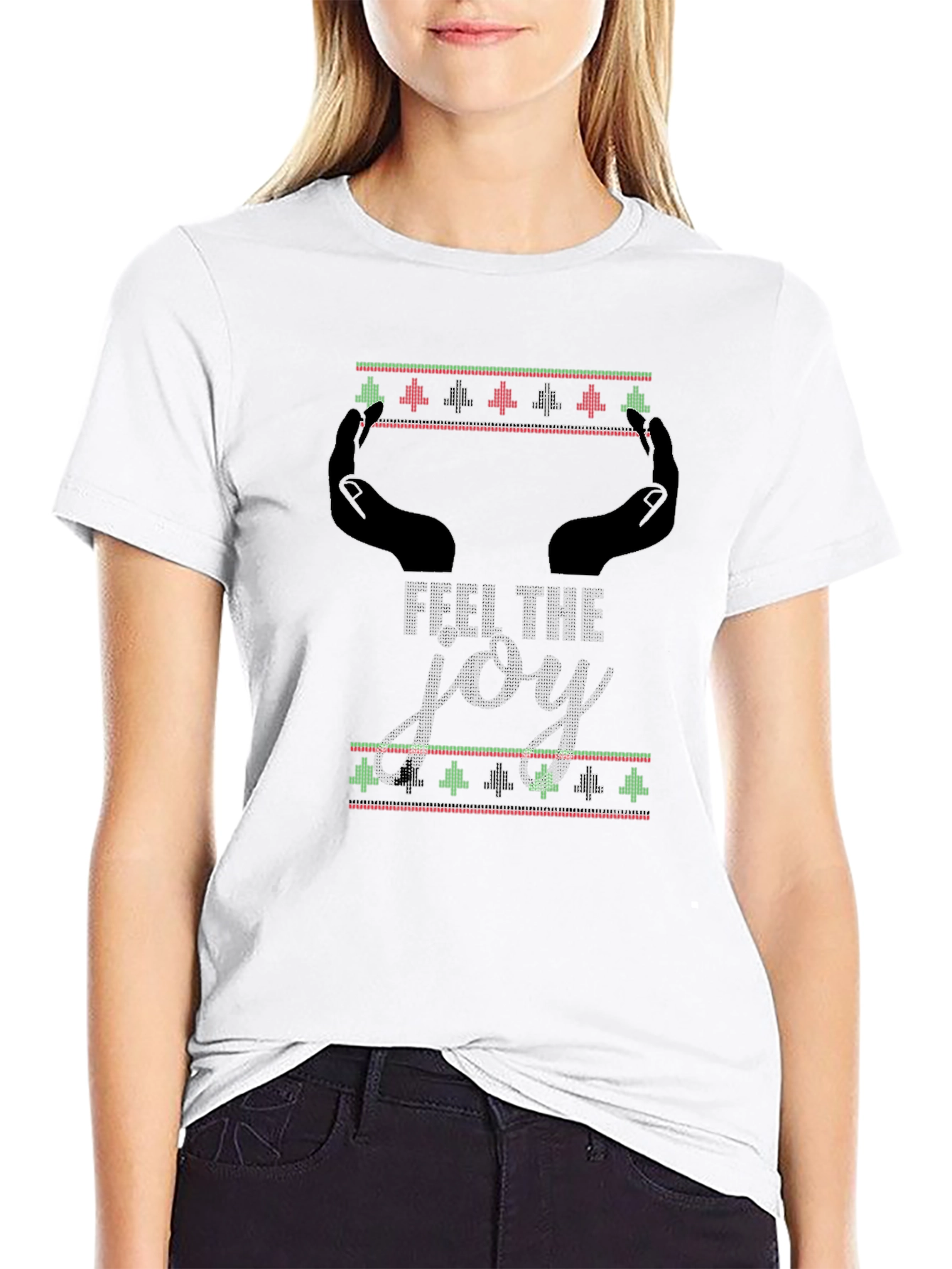 Festive Feel the Joy Christmas T-Shirt