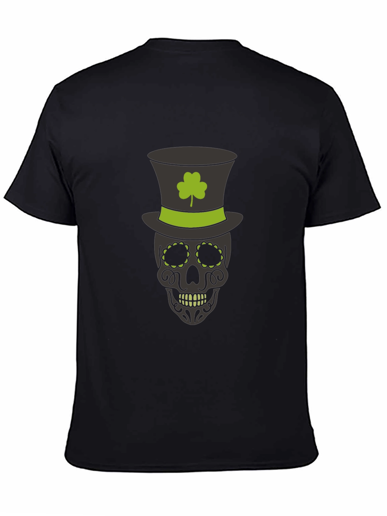 St. Patricks Day Skull T-Shirt
