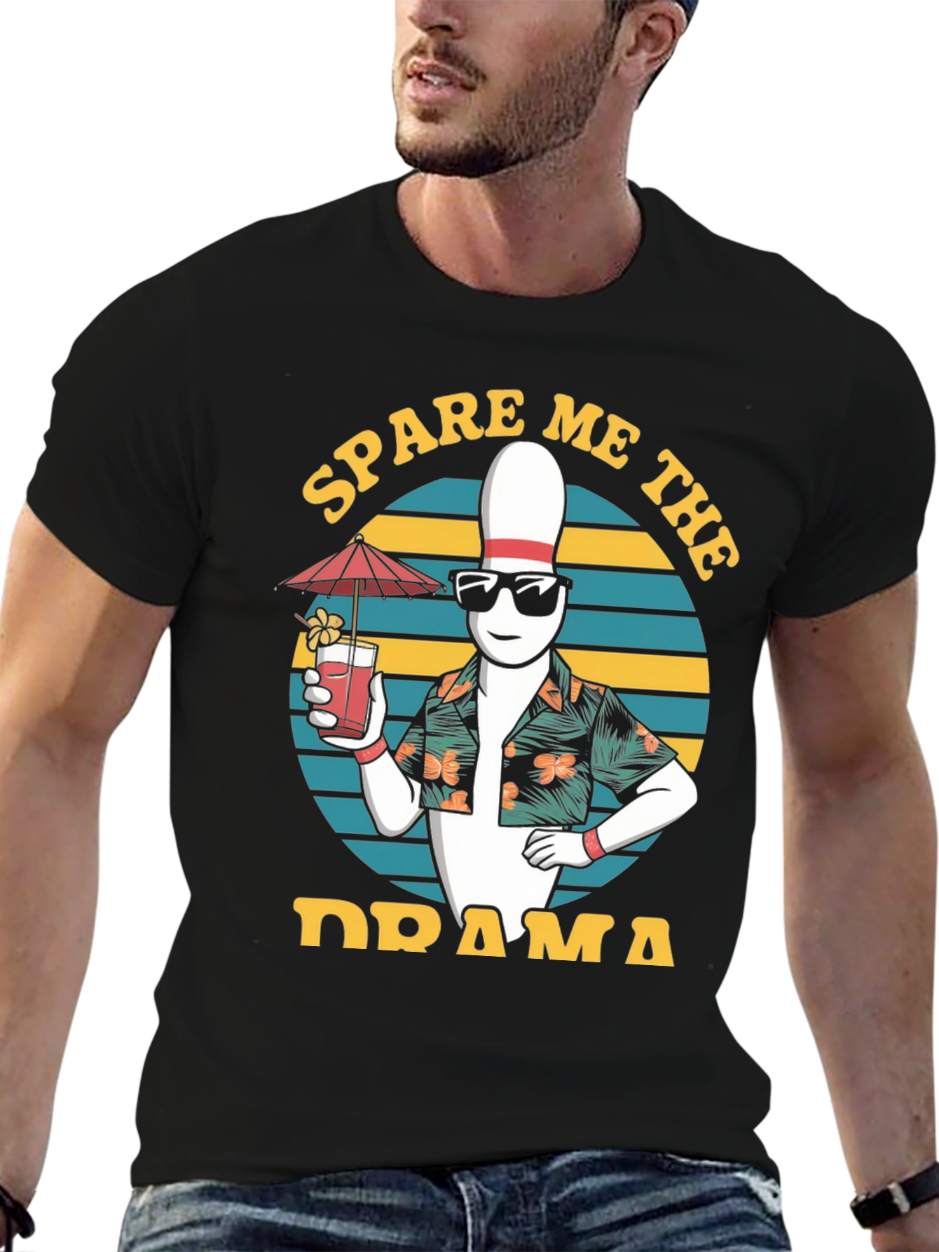 Spare Me The Drama Bowling T-Shirt