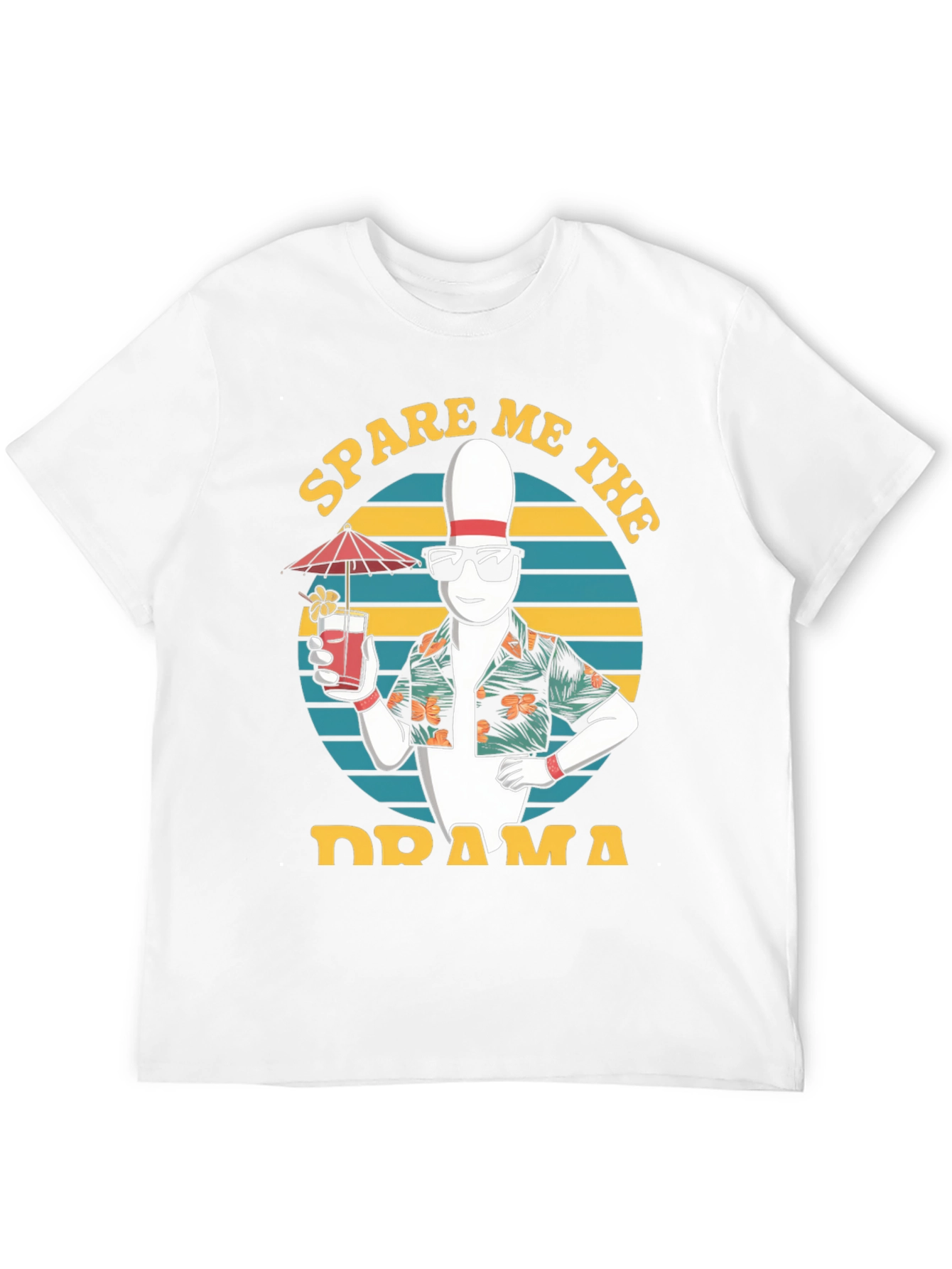 Spare Me The Drama Bowling T-Shirt