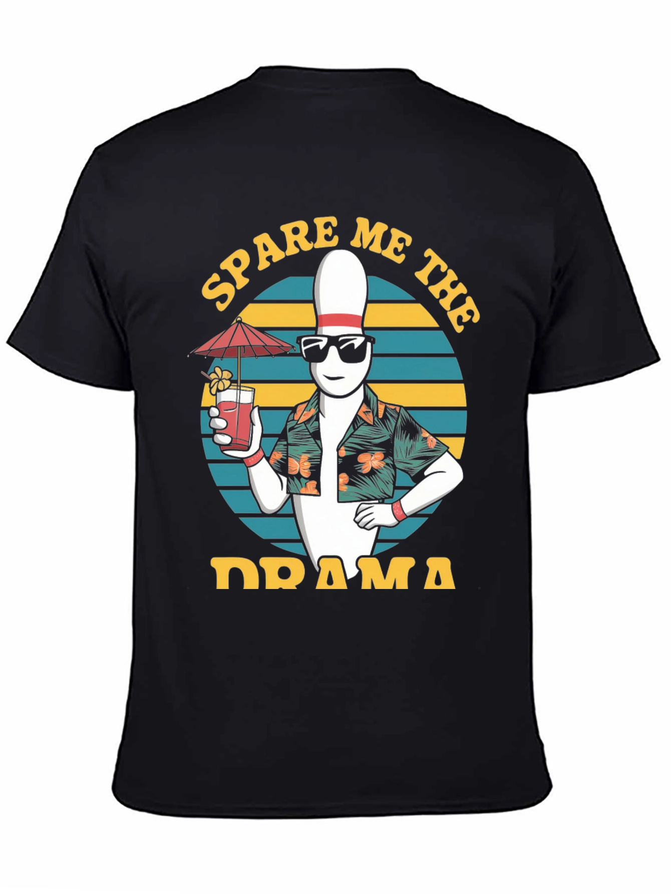 Spare Me The Drama Bowling T-Shirt