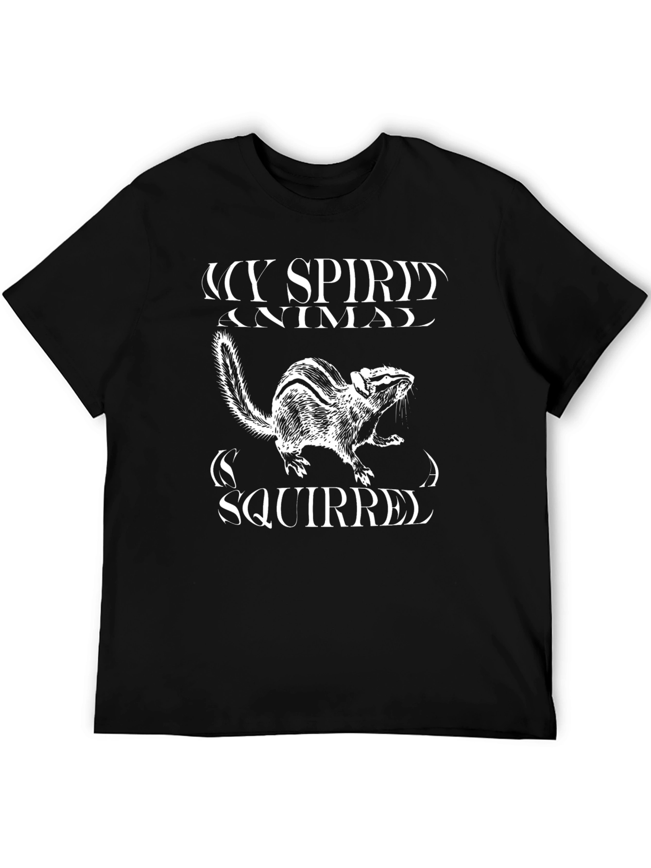 My Spirit Animal Squirrel Graphic T-Shirt