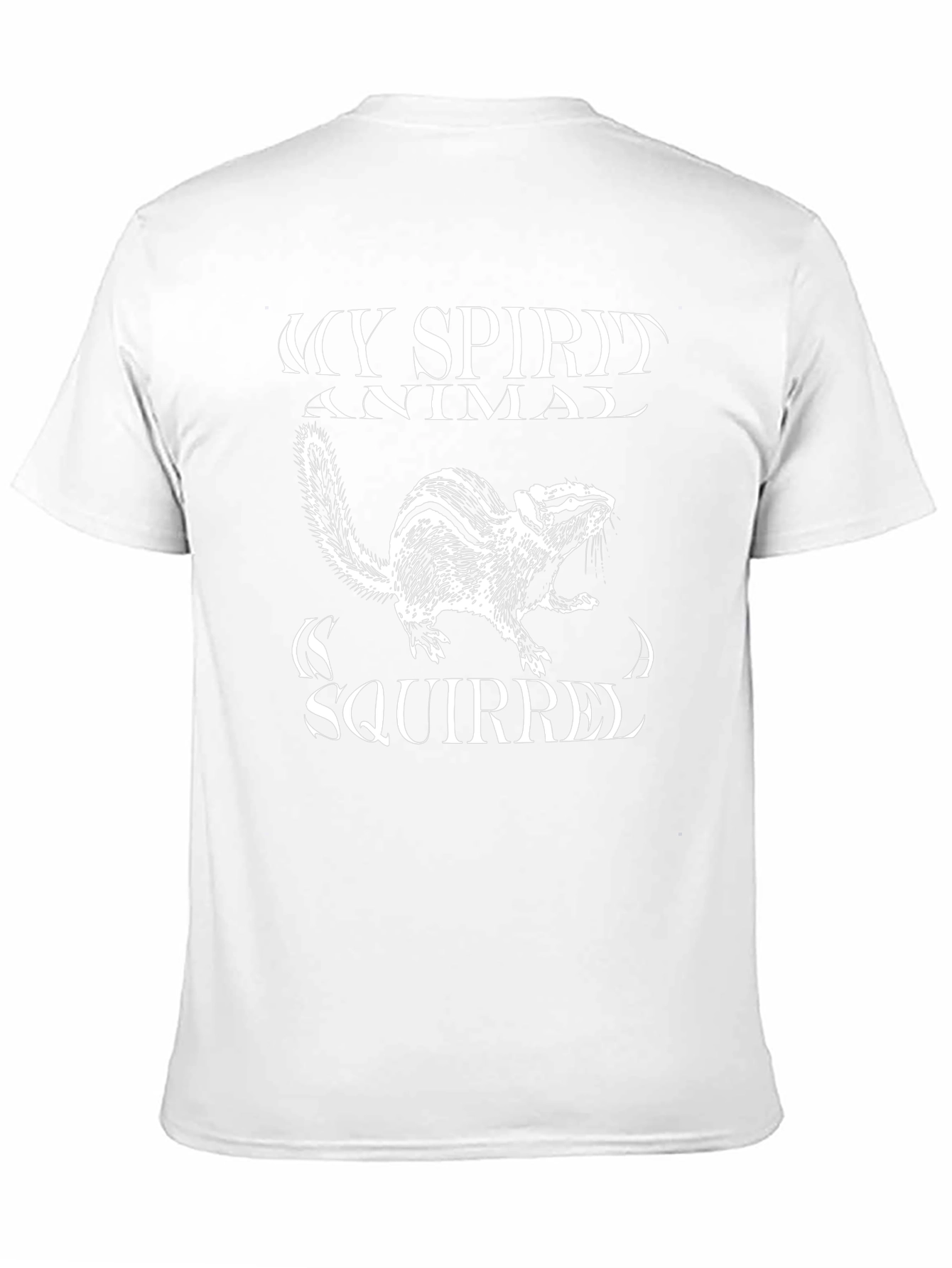 My Spirit Animal Squirrel Graphic T-Shirt