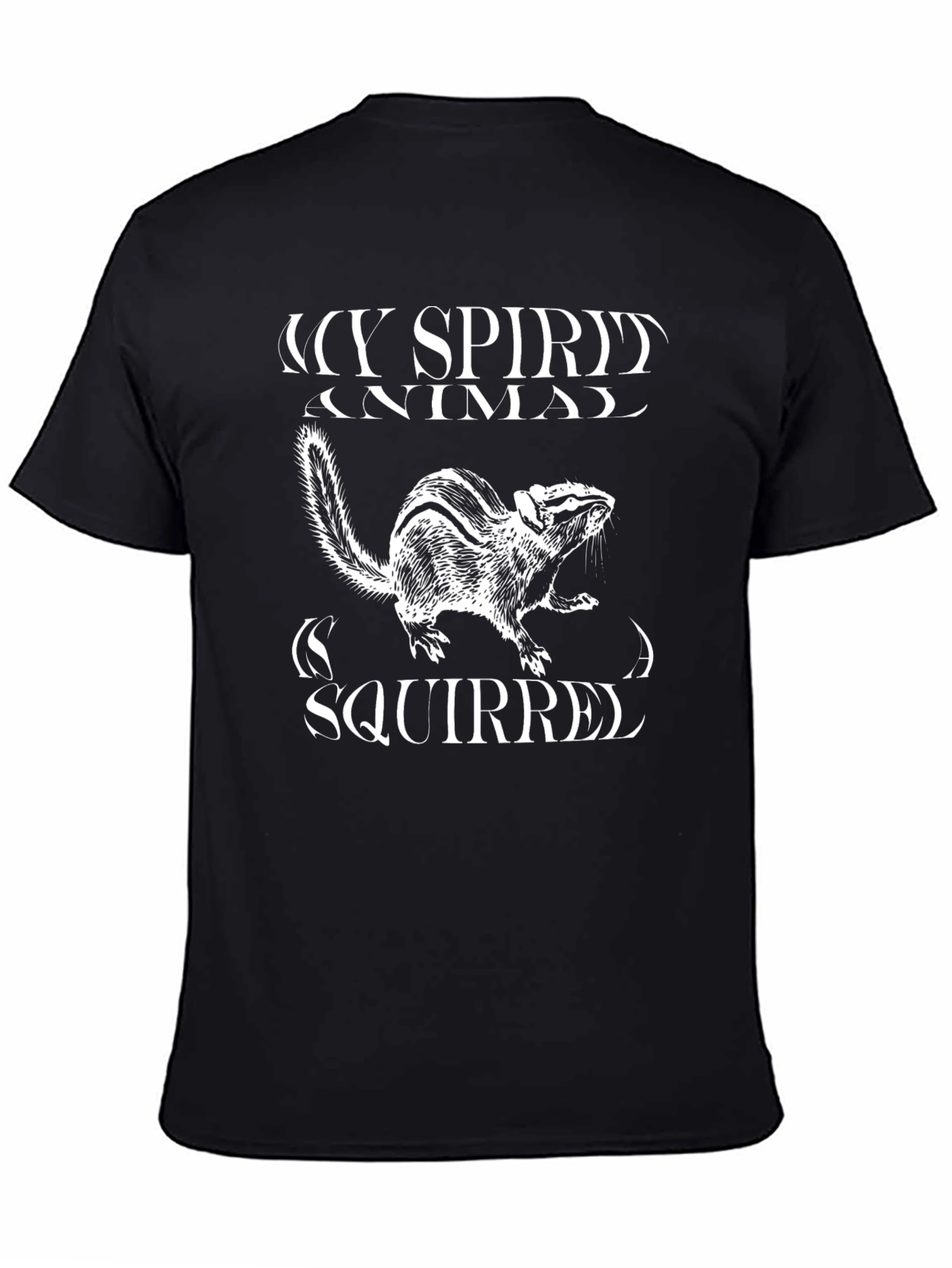 My Spirit Animal Squirrel Graphic T-Shirt