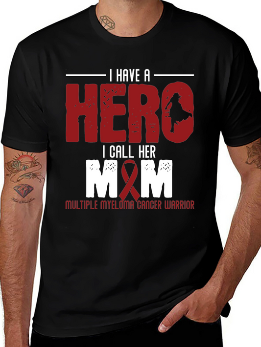 Hero Mom Cancer Warrior T-Shirt