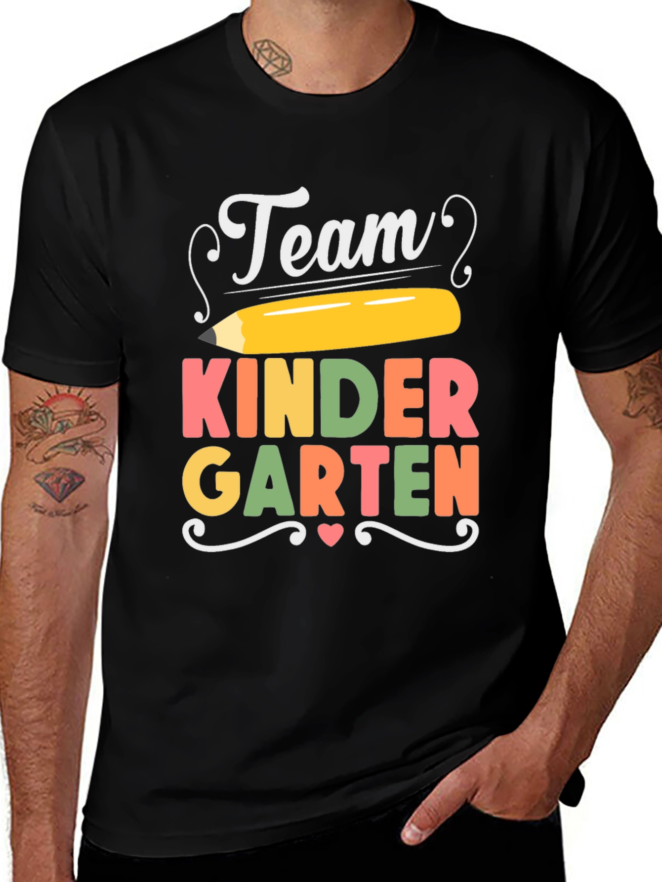 Team Kindergarten Teacher Shirt - Back to School Tee