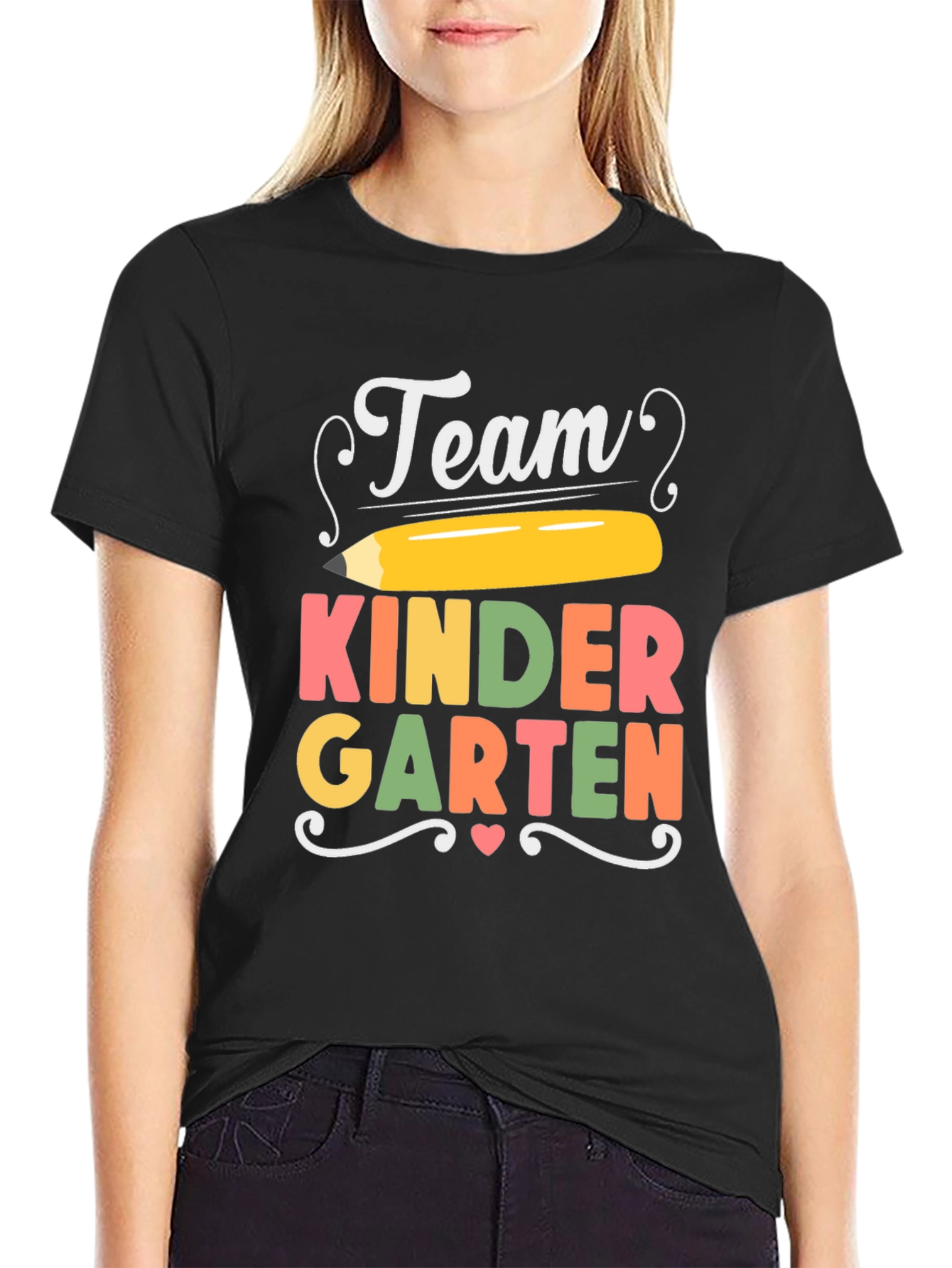 Team Kindergarten Teacher Shirt - Back to School Tee