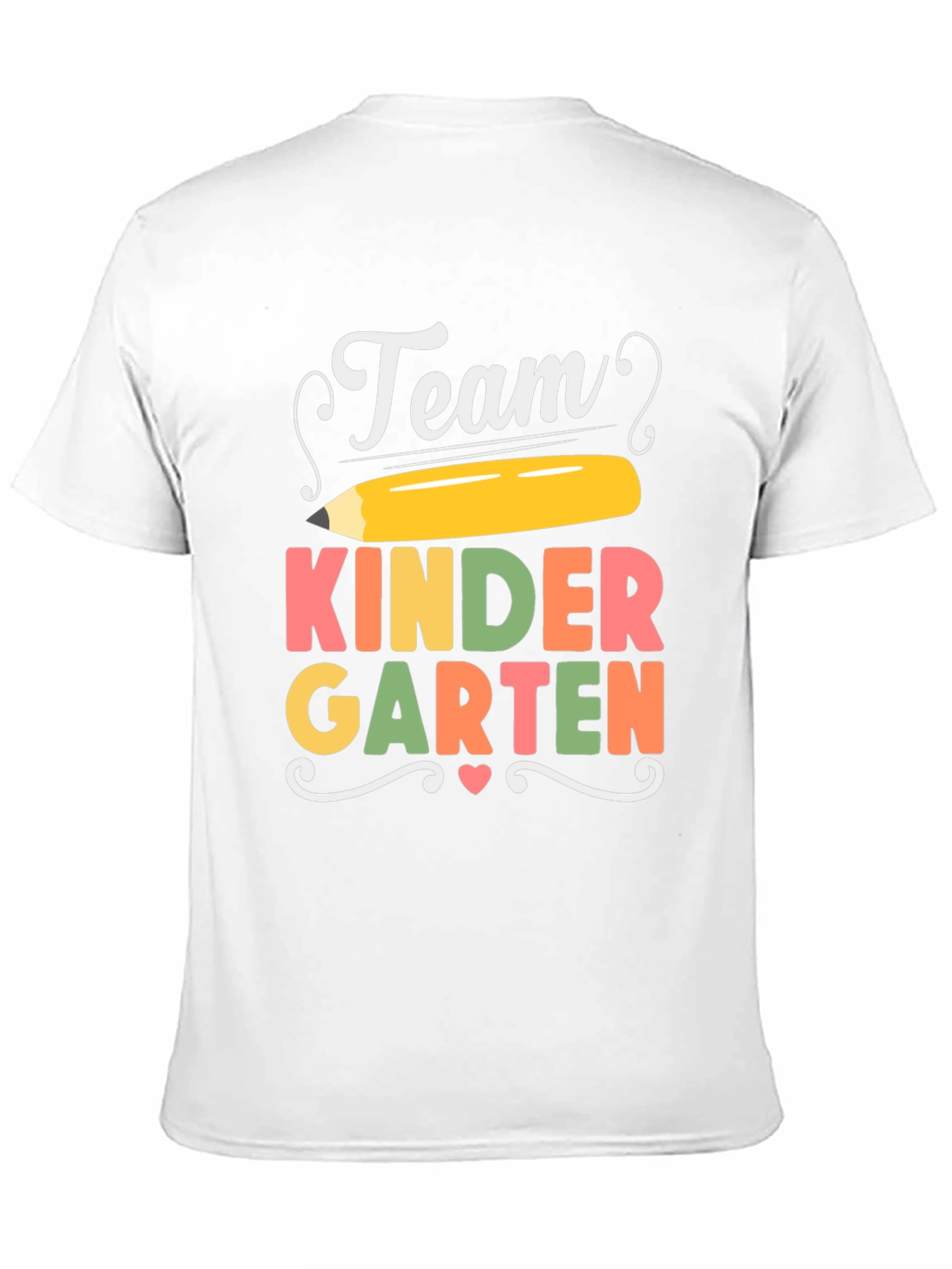 Team Kindergarten Teacher Shirt - Back to School Tee