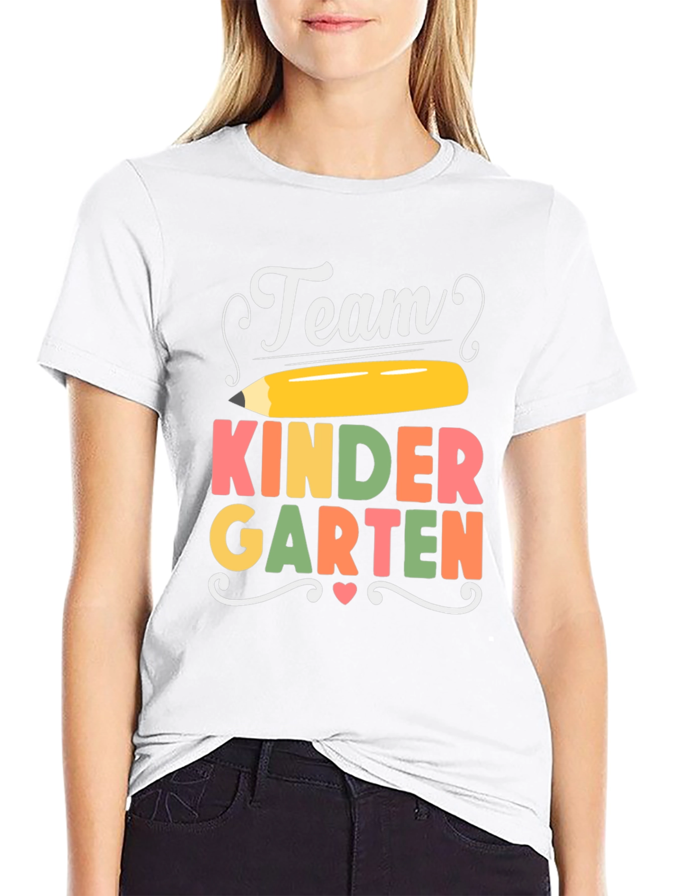 Team Kindergarten Teacher Shirt - Back to School Tee