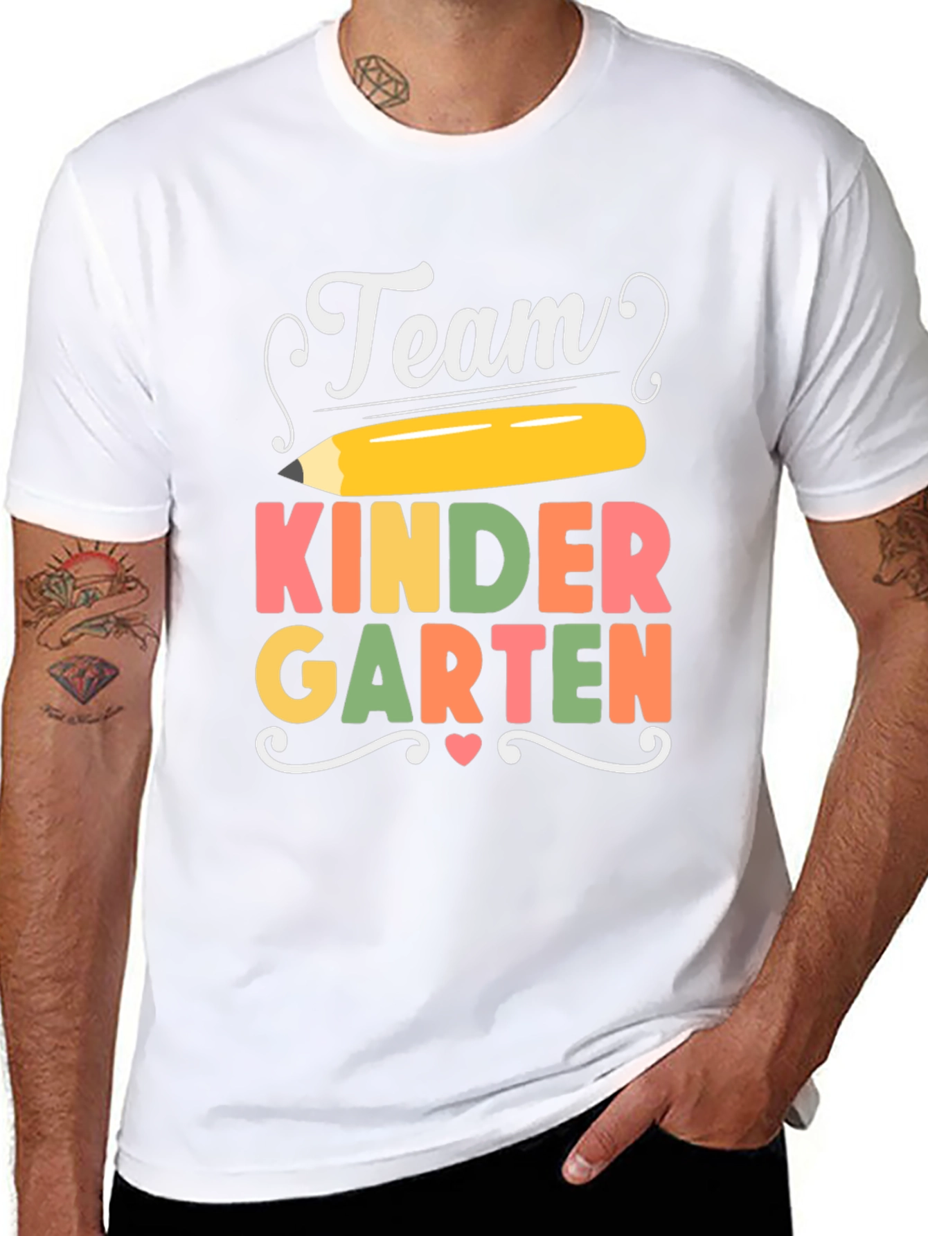 Team Kindergarten Teacher Shirt - Back to School Tee