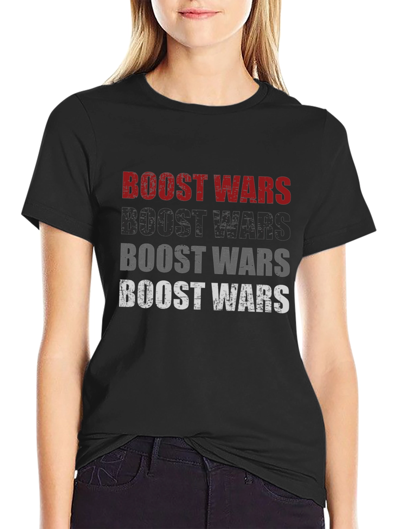 Boost Wars Graphic Tee - Black T-Shirt