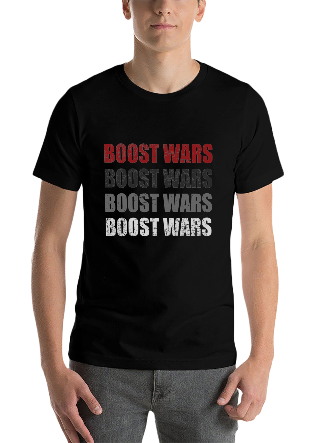 Boost Wars Graphic Tee - Black T-Shirt