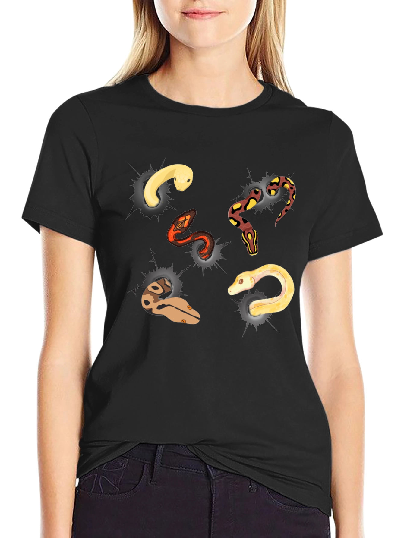 Snake T-Shirt: Reptile Lovers Graphic Tee