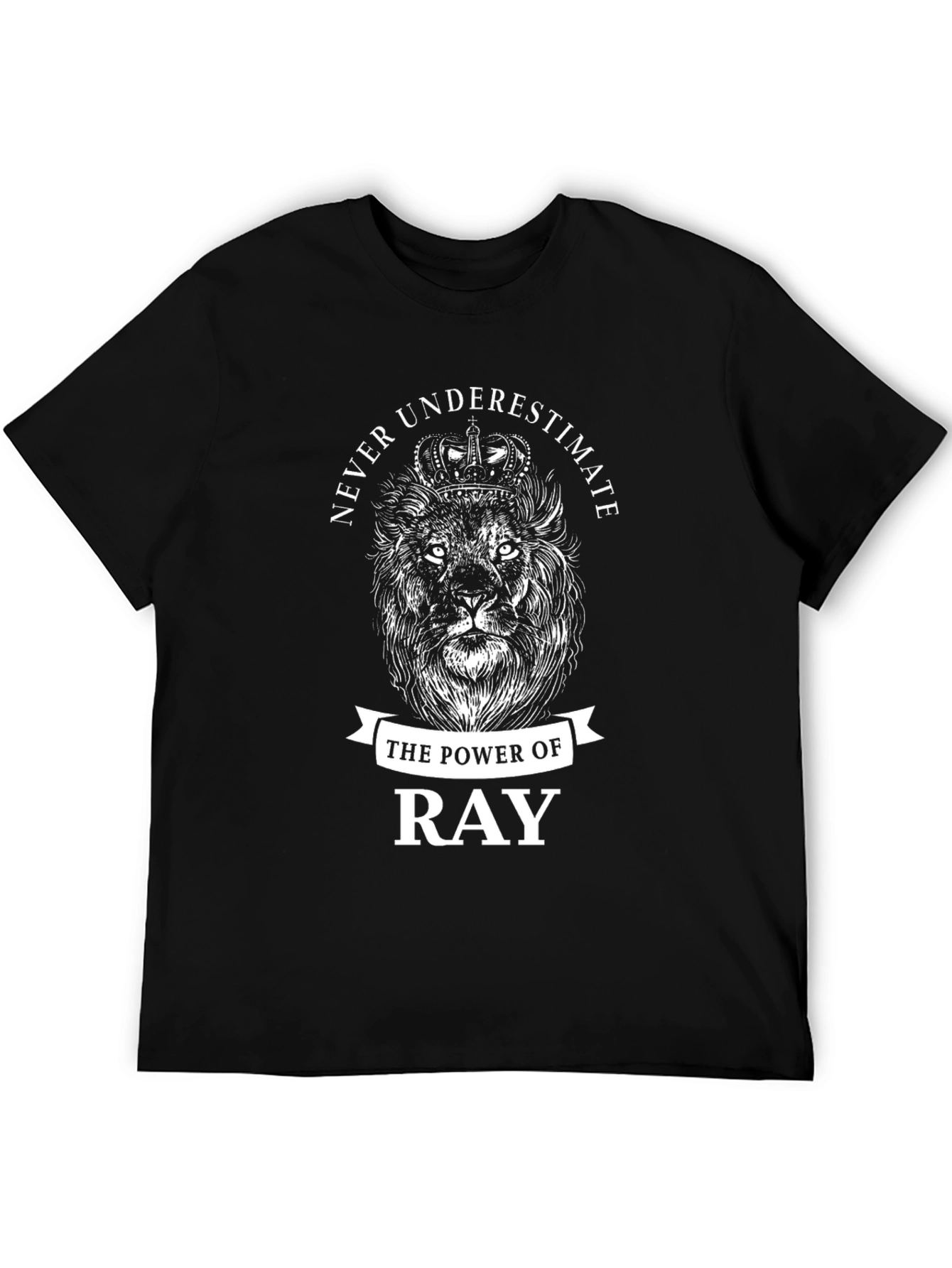Power of Ray Lion Graphic T-Shirt
