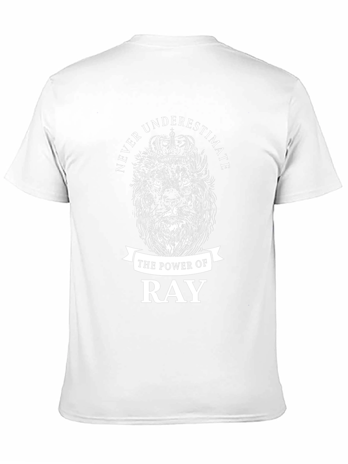 Power of Ray Lion Graphic T-Shirt
